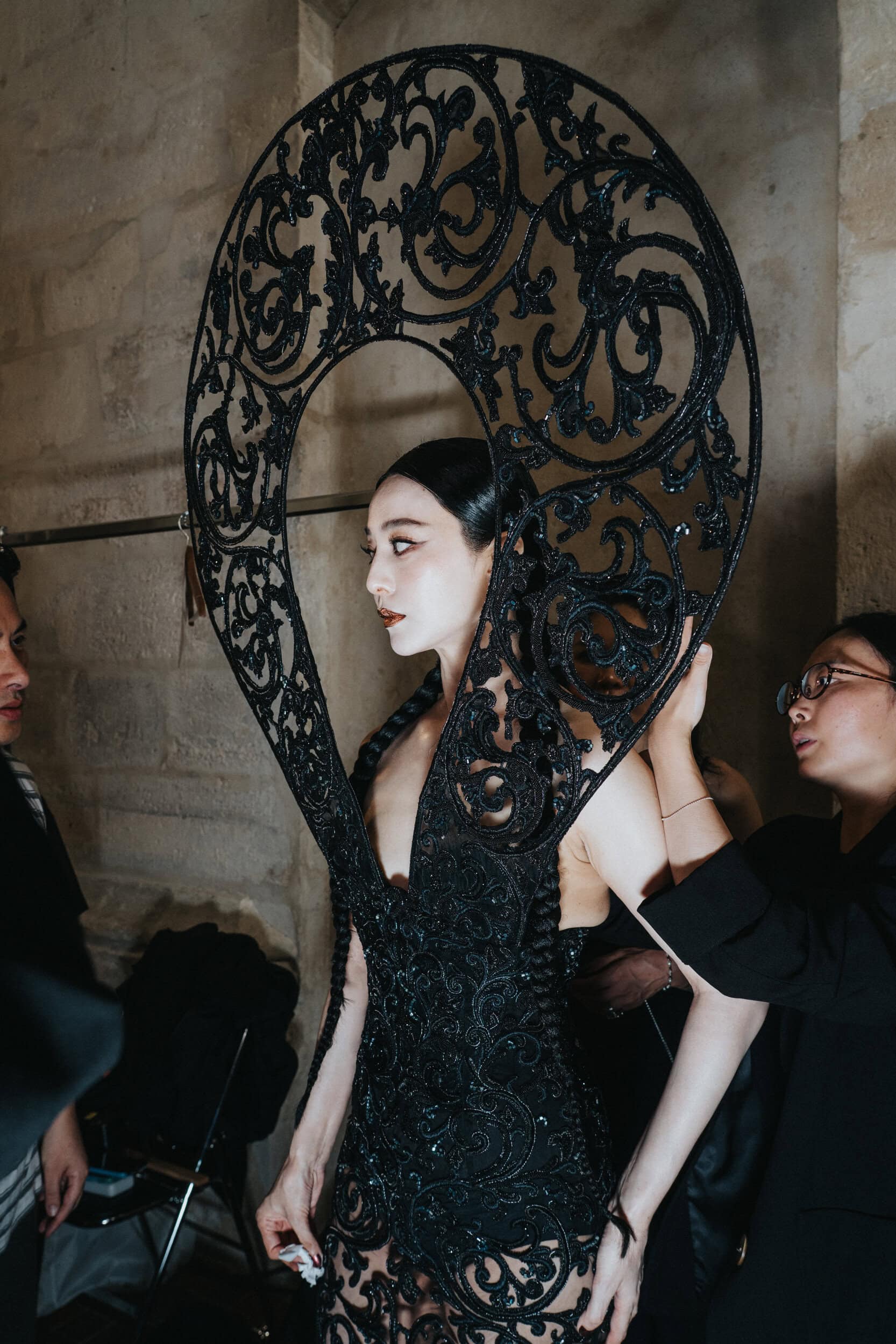 Rahul Mishra Fall 2026 Couture Fashion Show Backstage