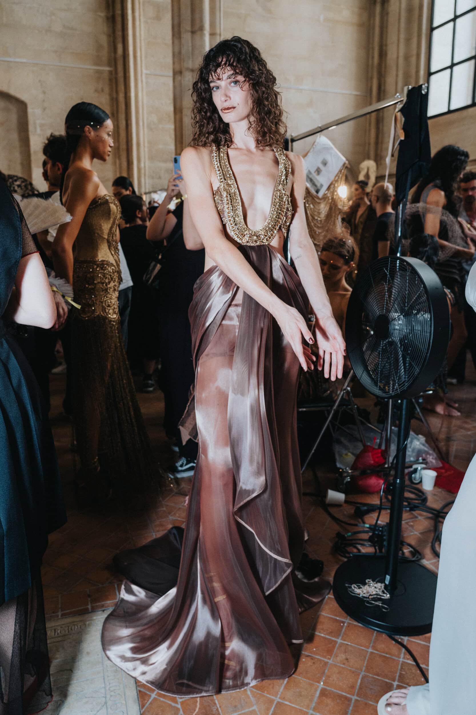 Rahul Mishra Fall 2026 Couture Fashion Show Backstage