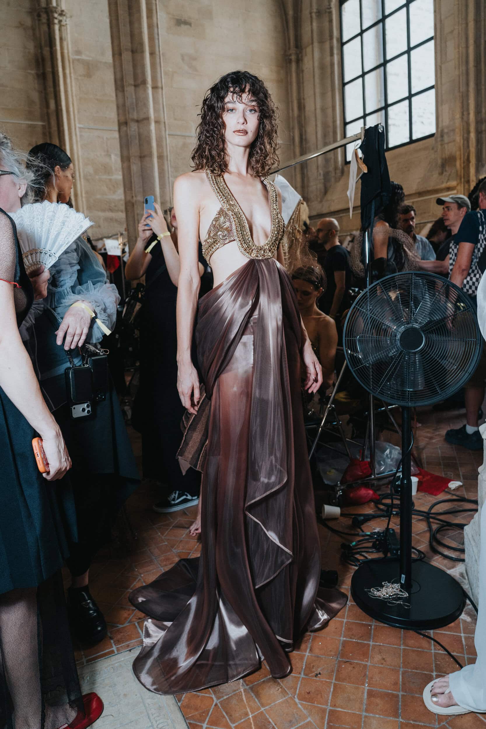 Rahul Mishra Fall 2026 Couture Fashion Show Backstage