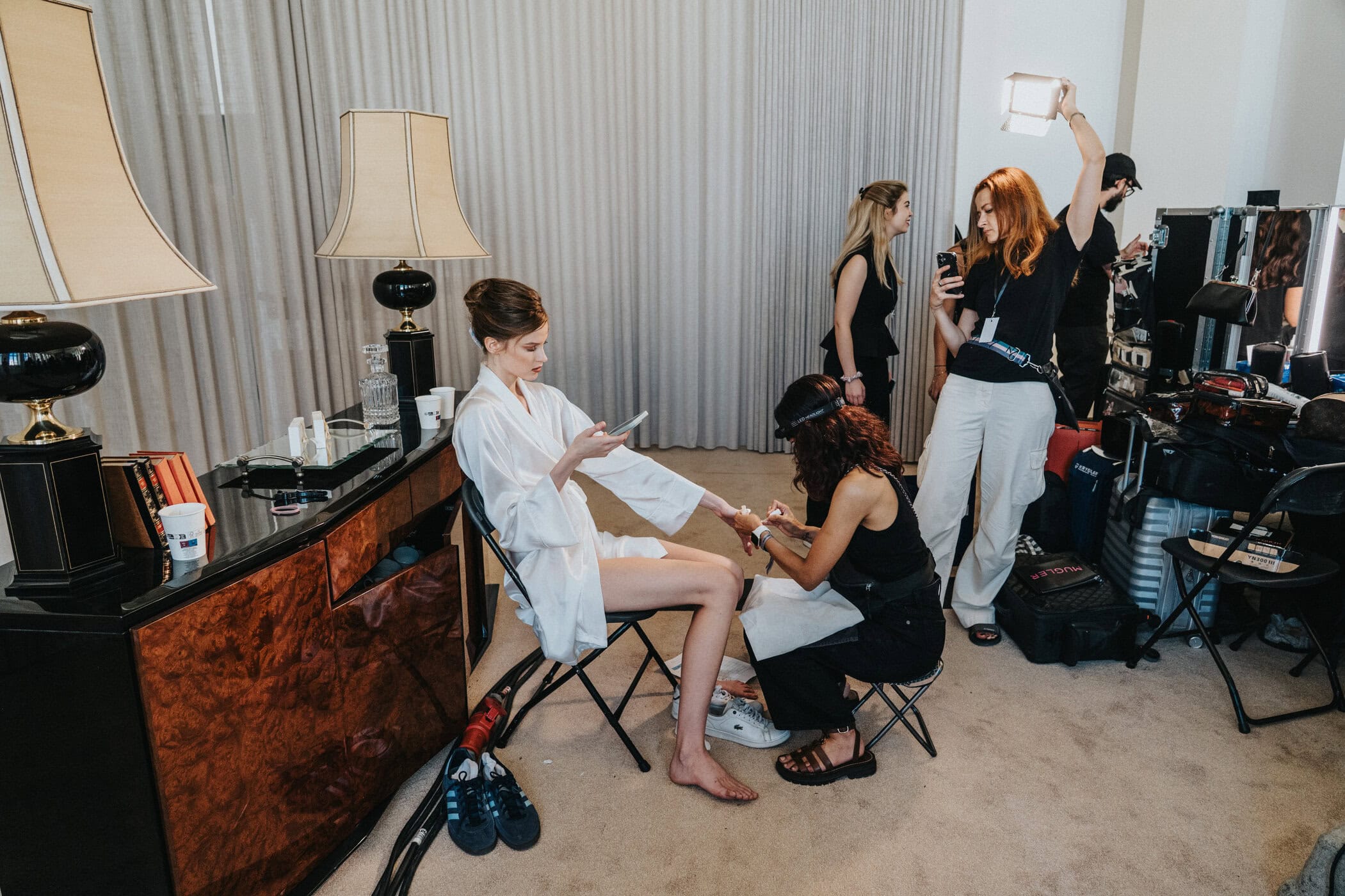 Rami Al Ali Fall 2026 Couture Fashion Show Backstage