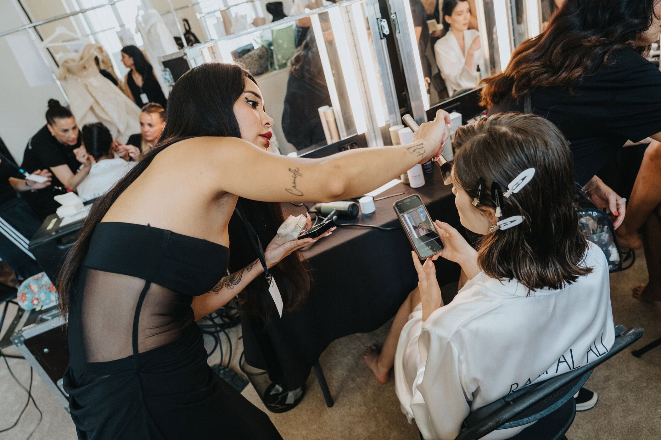 Rami Al Ali Fall 2026 Couture Fashion Show Backstage
