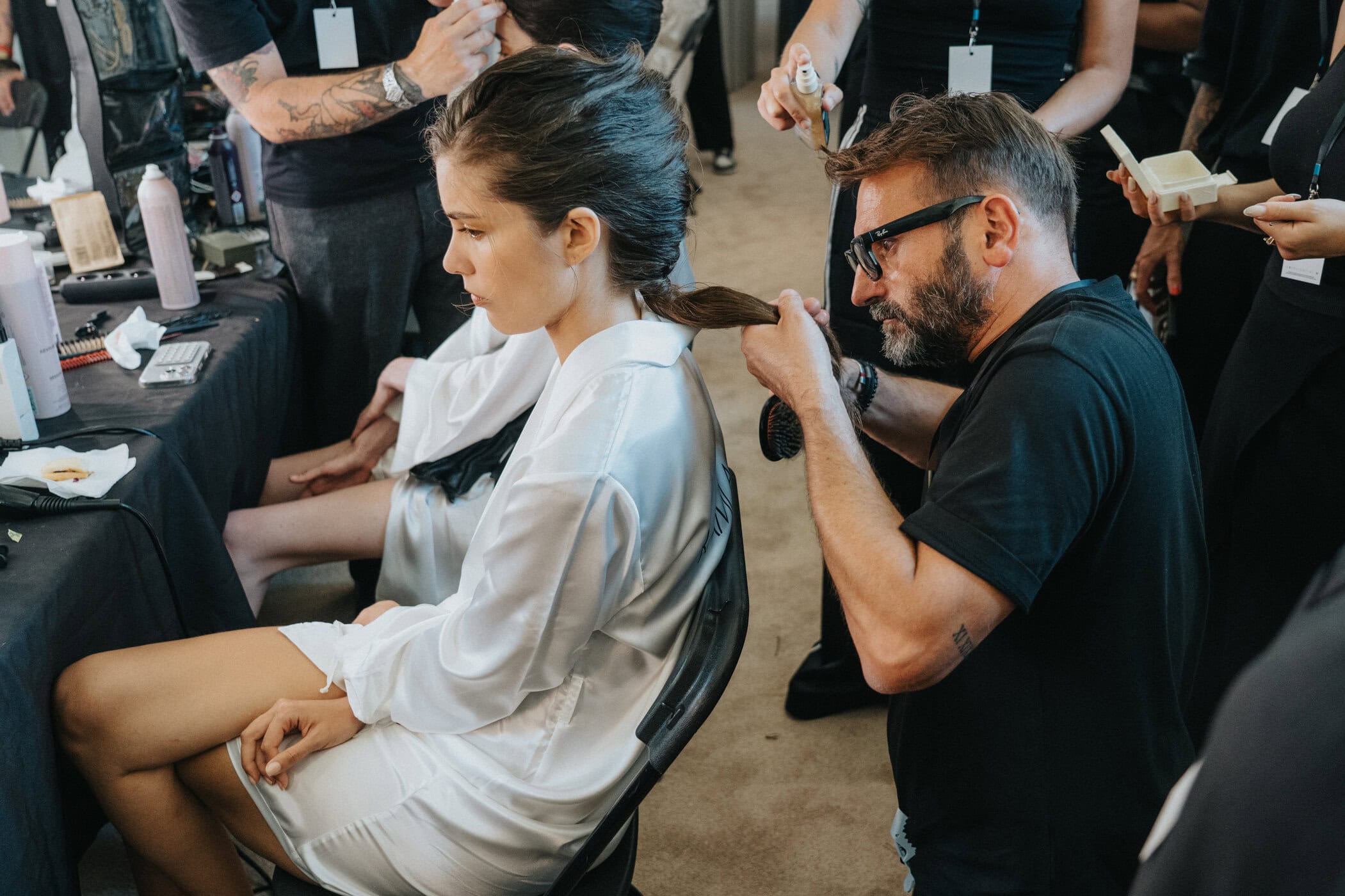 Rami Al Ali Fall 2026 Couture Fashion Show Backstage