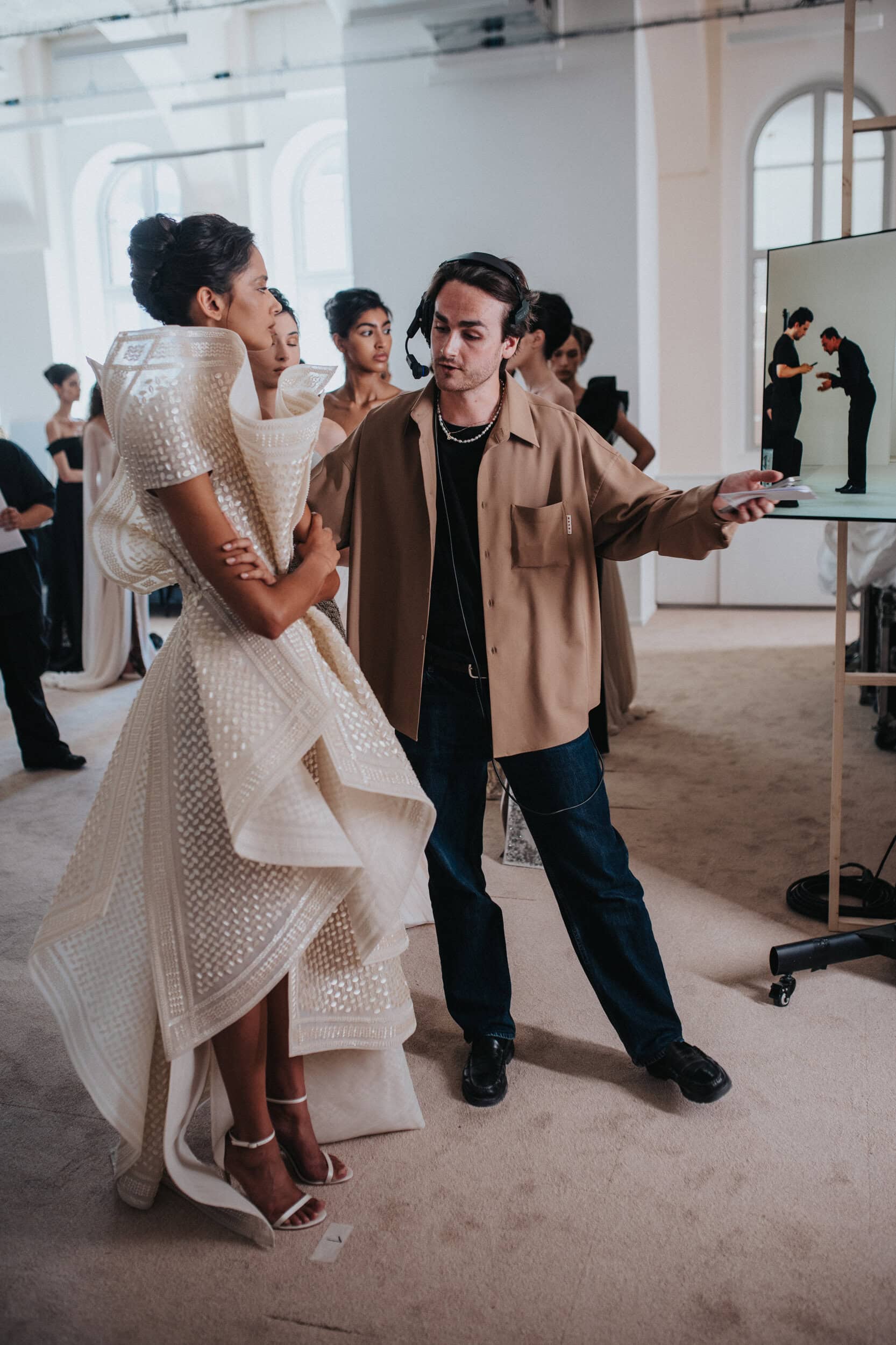 Rami Al Ali Fall 2026 Couture Fashion Show Backstage