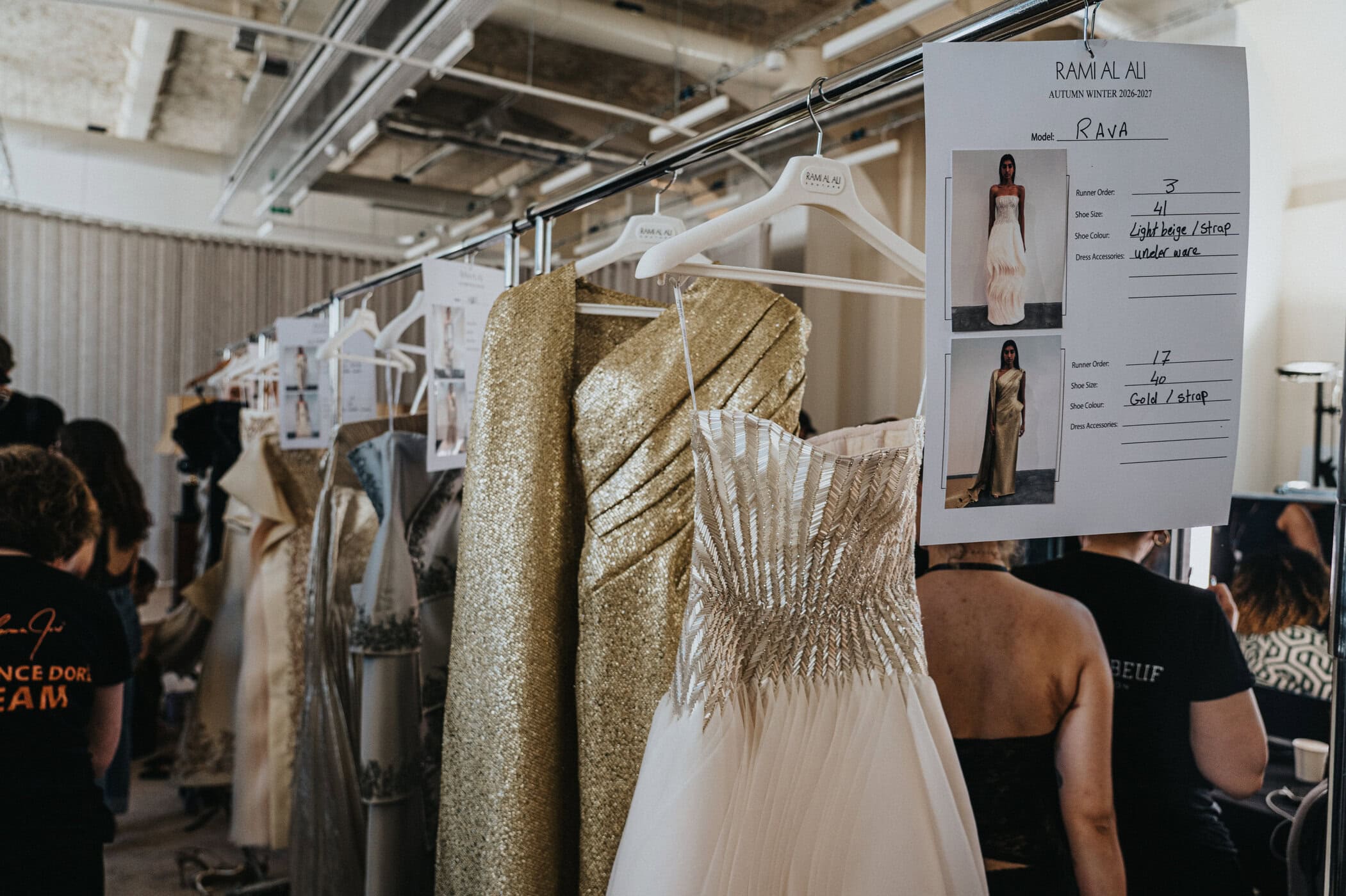 Rami Al Ali Fall 2026 Couture Fashion Show Backstage