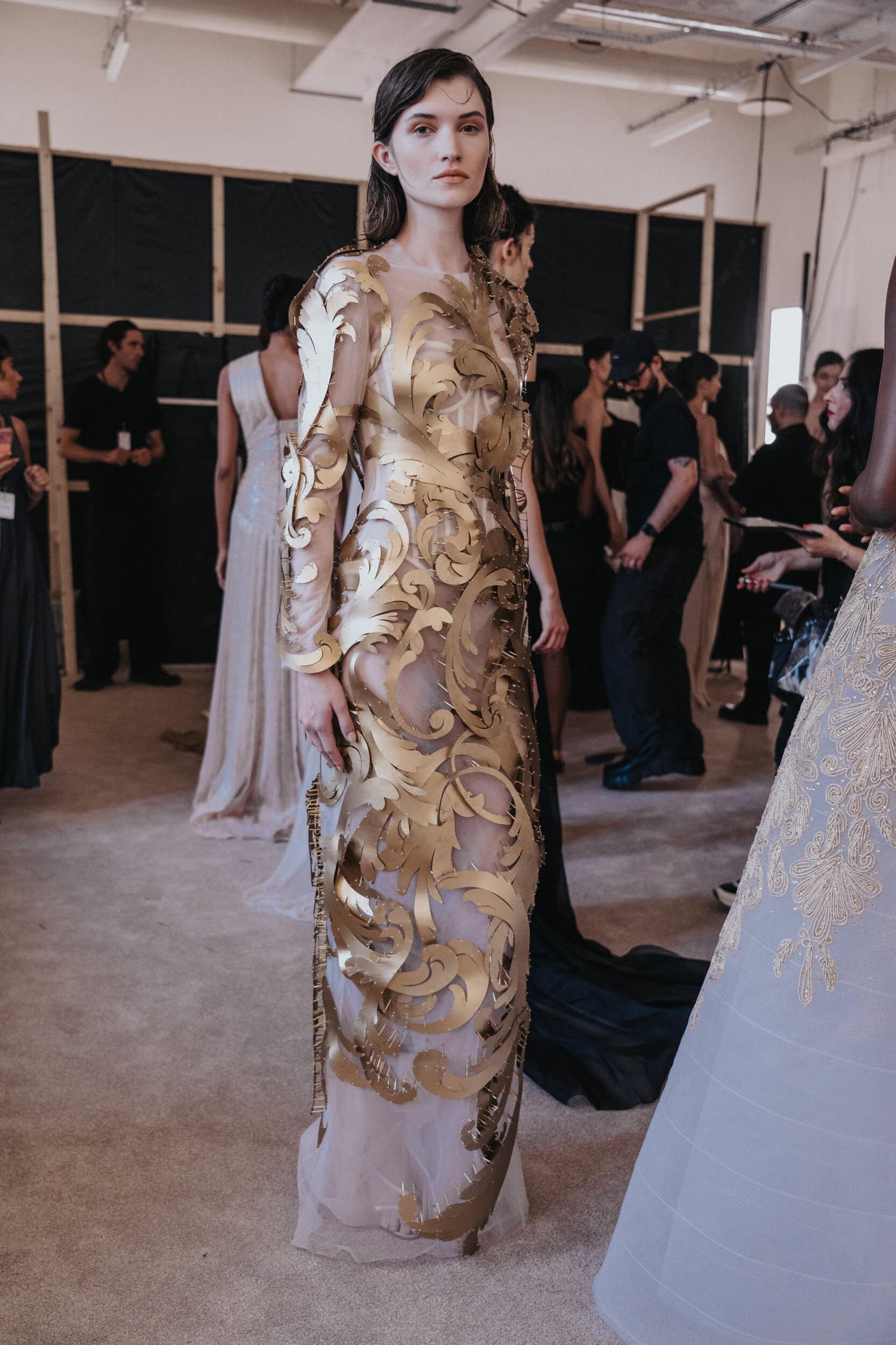 Rami Al Ali Fall 2026 Couture Fashion Show Backstage