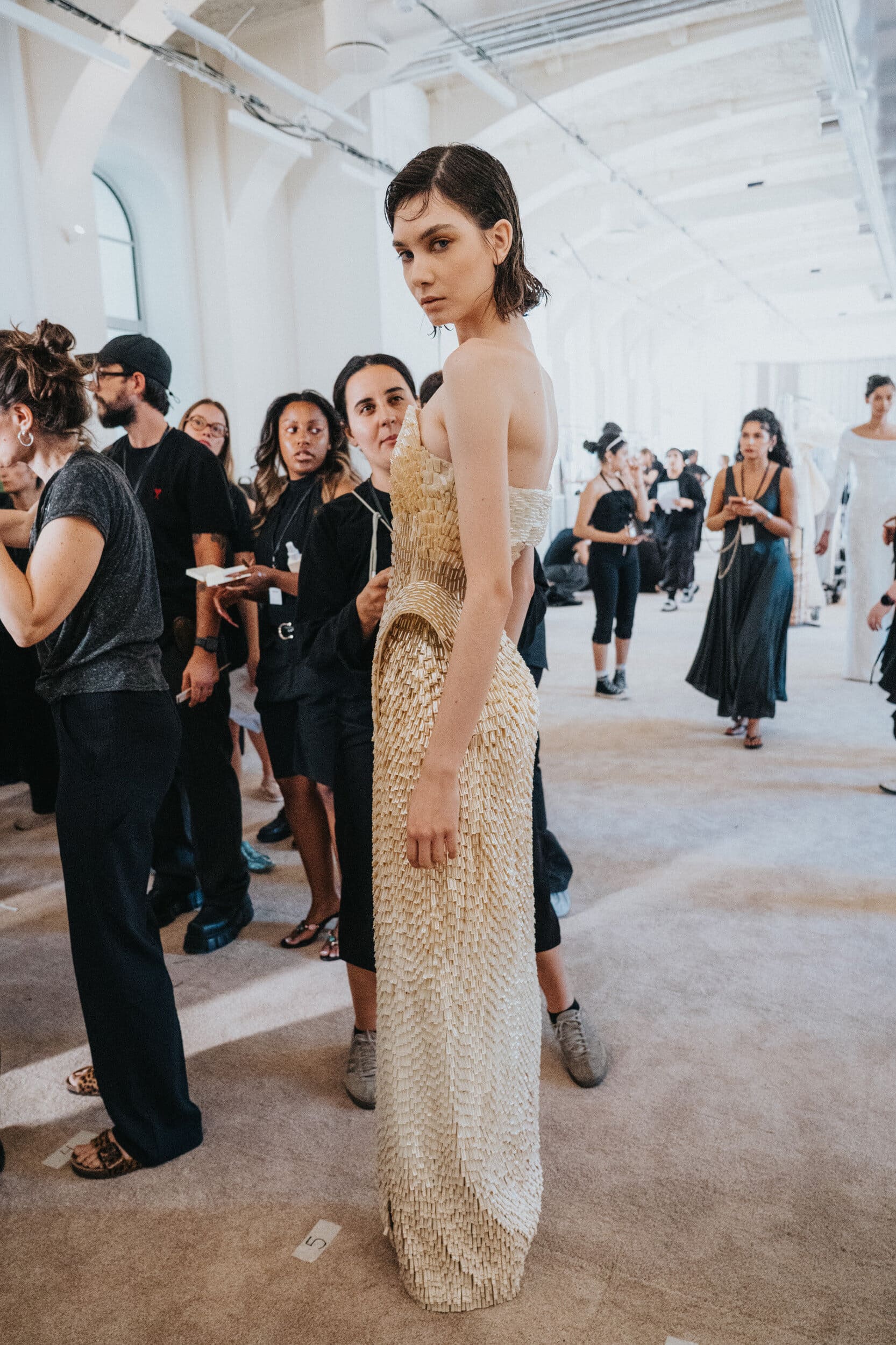 Rami Al Ali Fall 2026 Couture Fashion Show Backstage