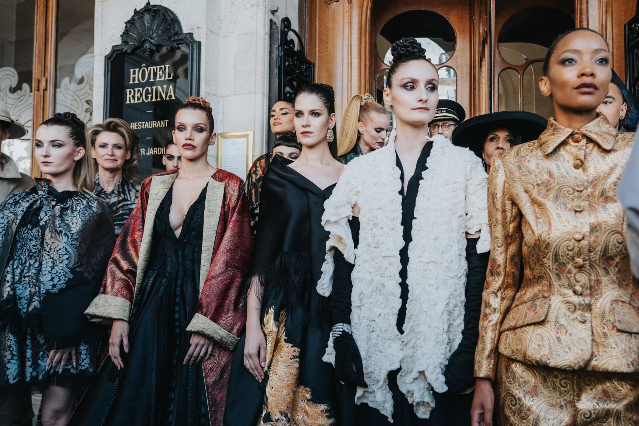 Franck Sorbier Fall 2026 Couture Fashion Show Backstage