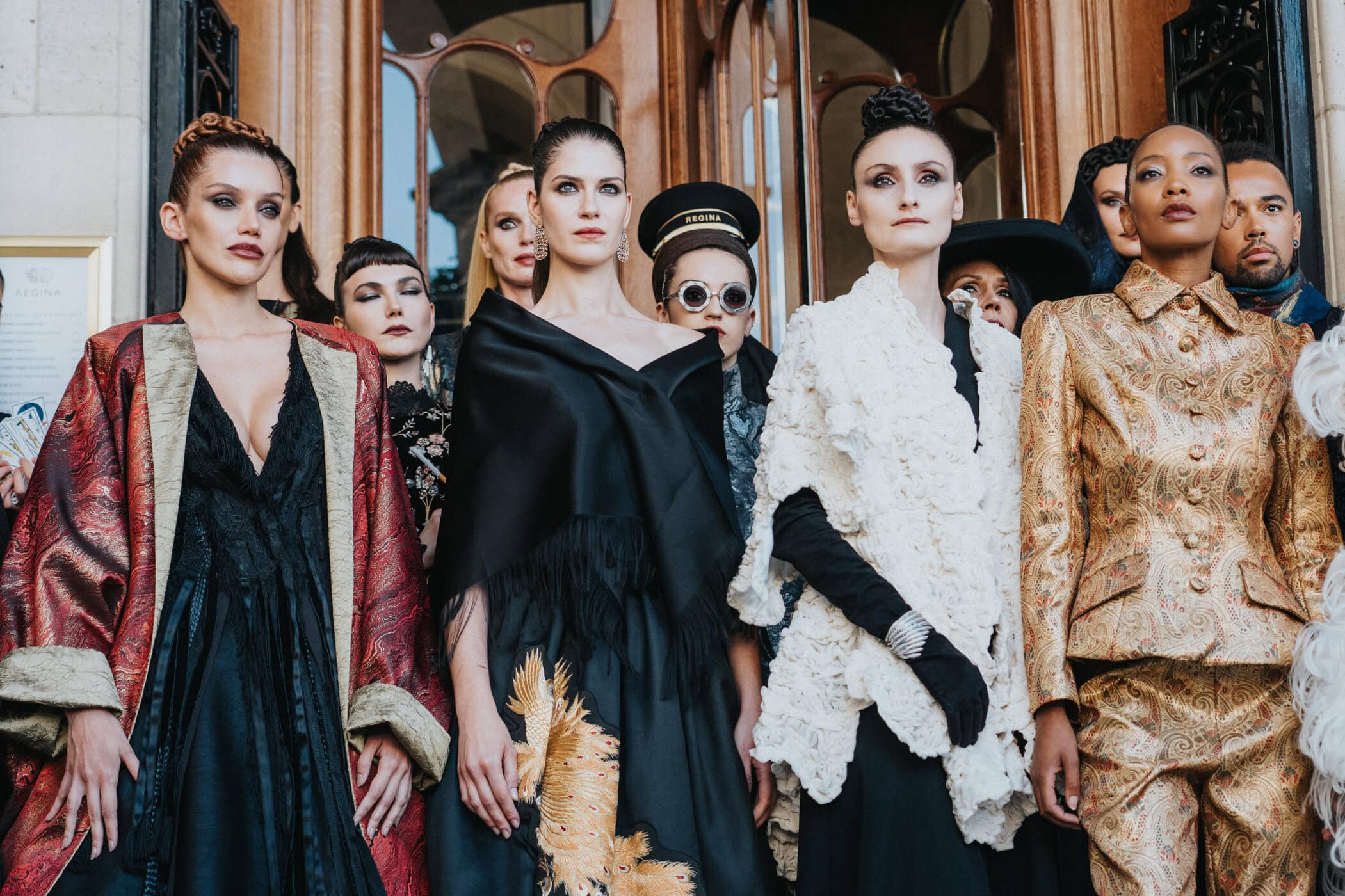 Franck Sorbier Fall 2026 Couture Fashion Show Backstage