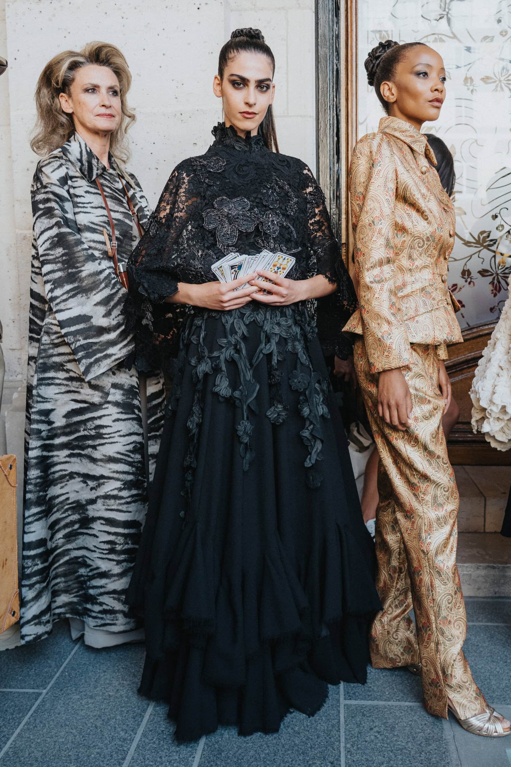 Franck Sorbier Fall 2026 Couture Fashion Show Backstage
