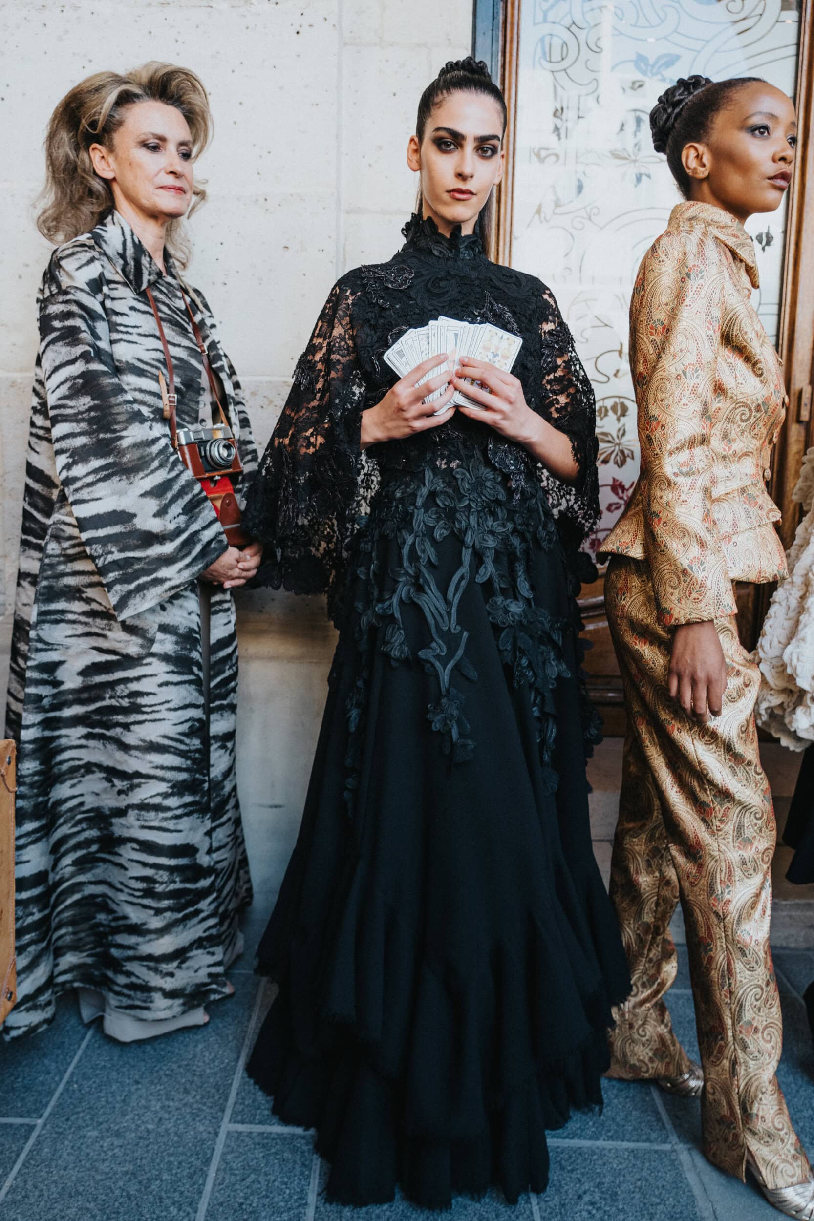 Franck Sorbier Fall 2026 Couture Fashion Show Backstage