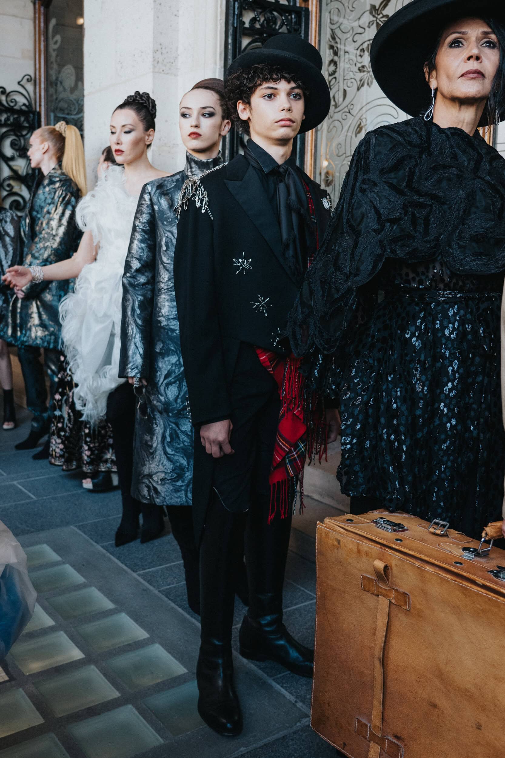 Franck Sorbier Fall 2026 Couture Fashion Show Backstage