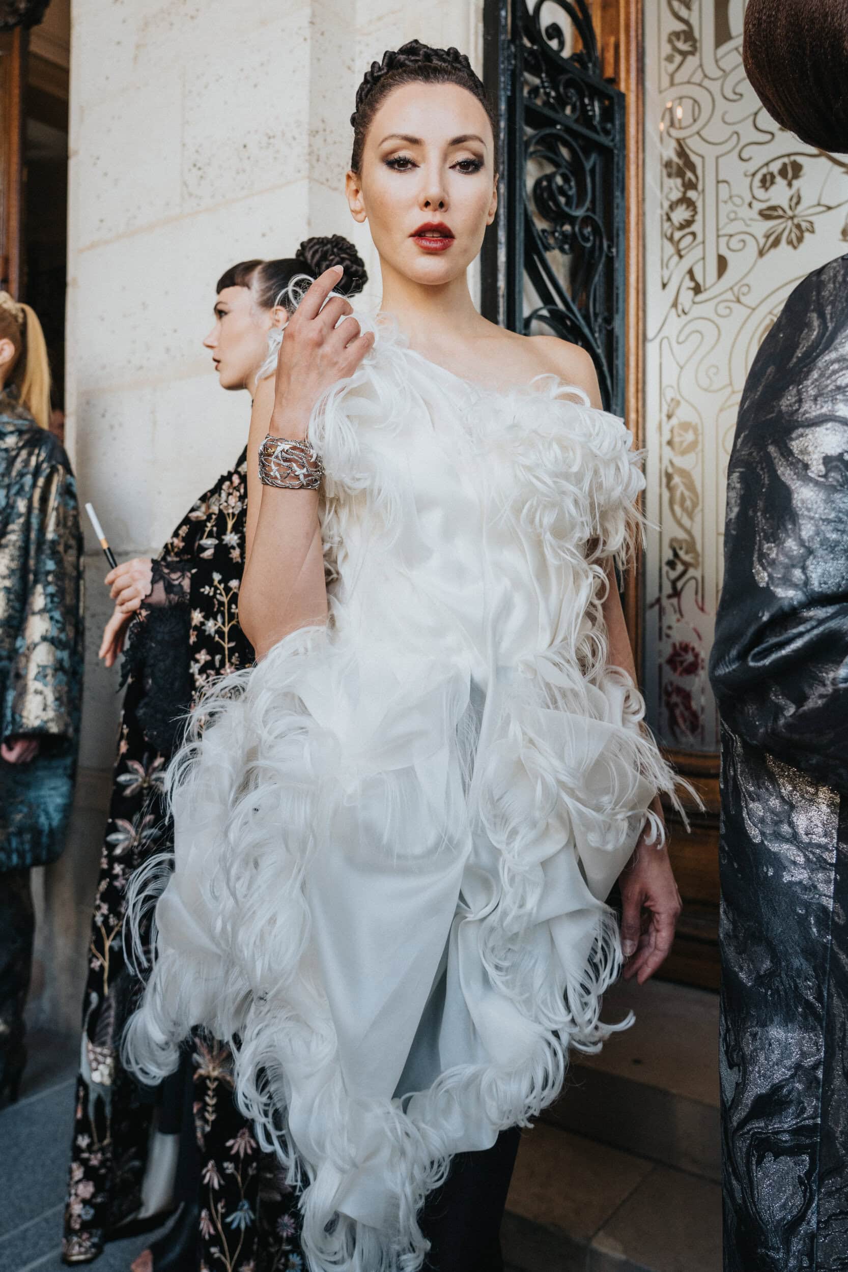 Franck Sorbier Fall 2026 Couture Fashion Show Backstage