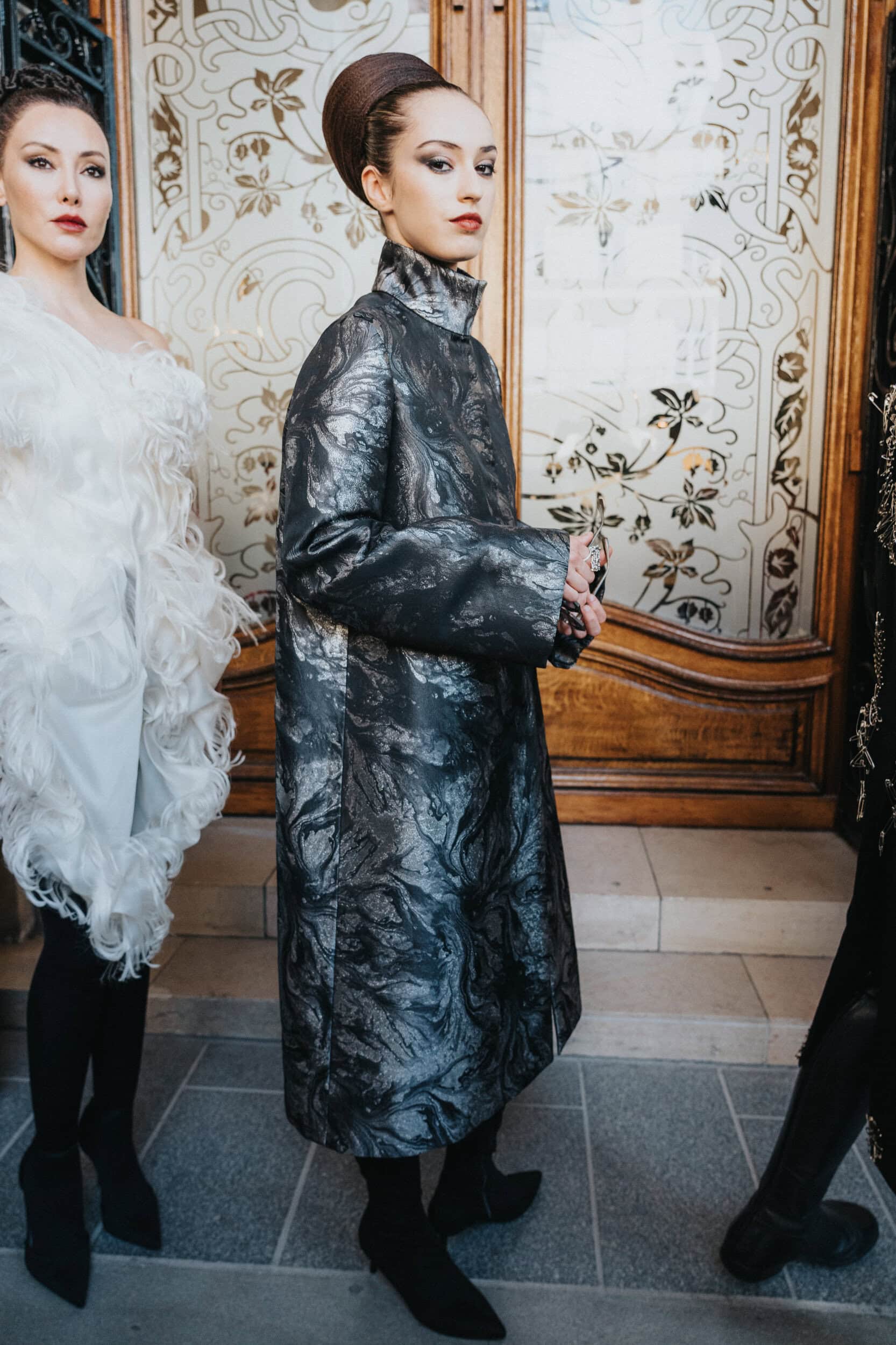 Franck Sorbier Fall 2026 Couture Fashion Show Backstage