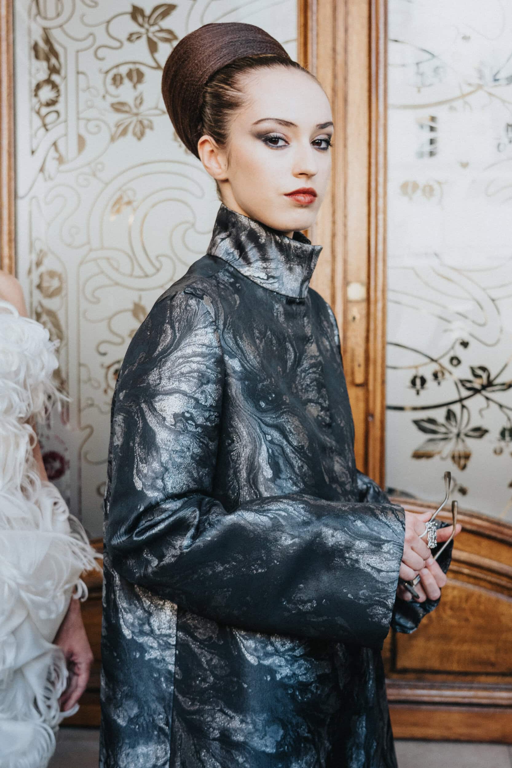 Franck Sorbier Fall 2026 Couture Fashion Show Backstage