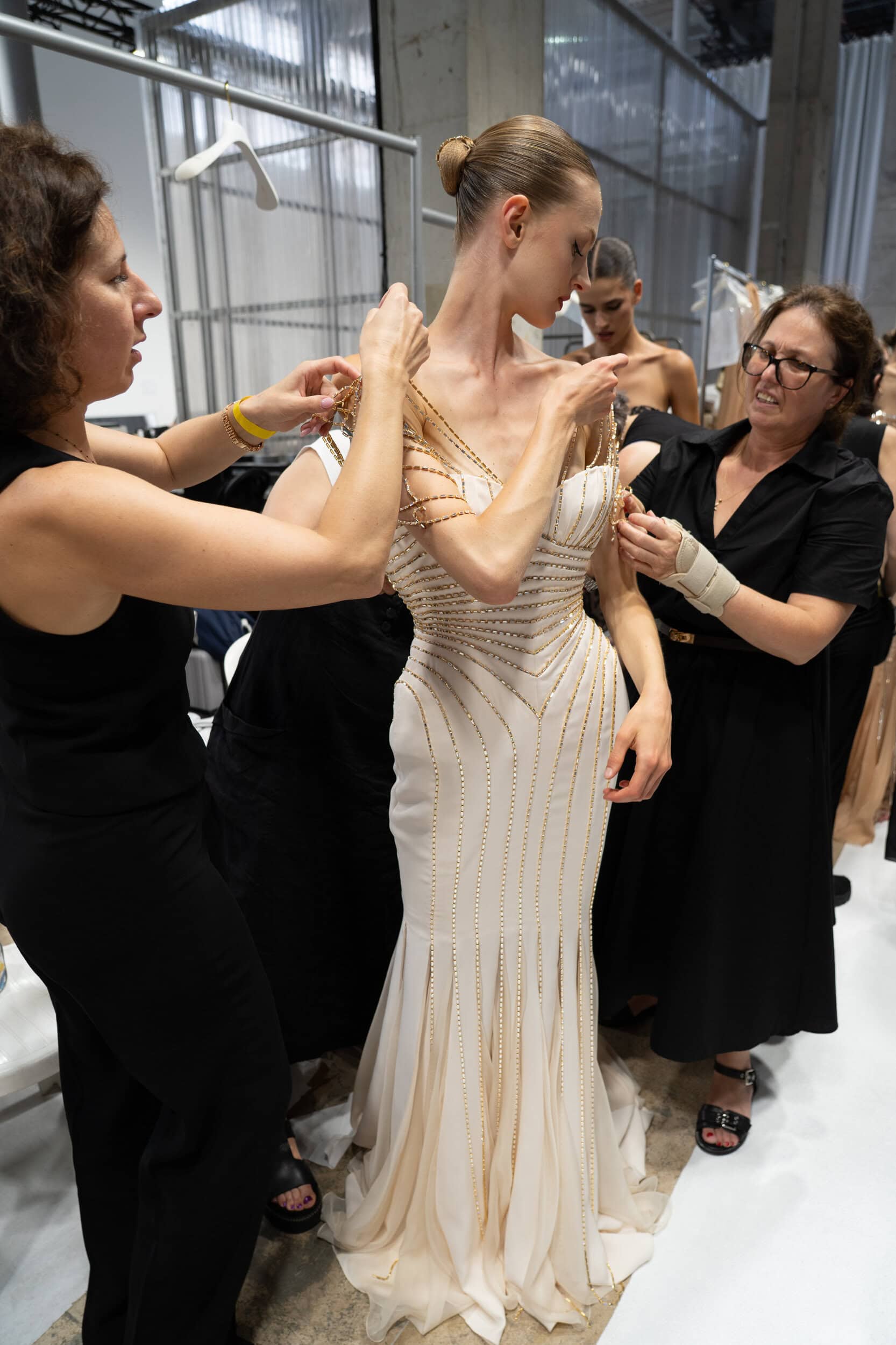 Tamara Ralph Fall 2026 Couture Fashion Show Backstage