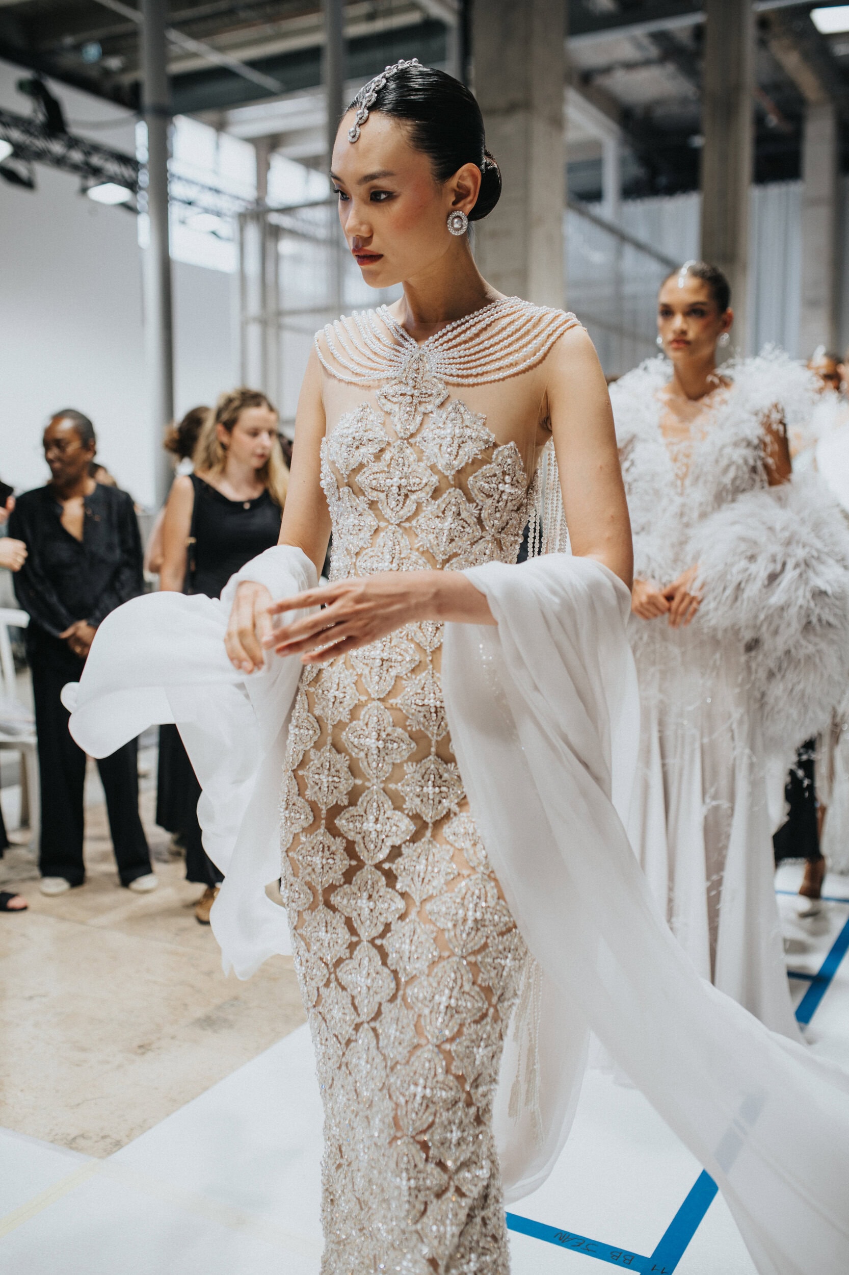 Tamara Ralph Fall 2026 Couture Fashion Show Backstage