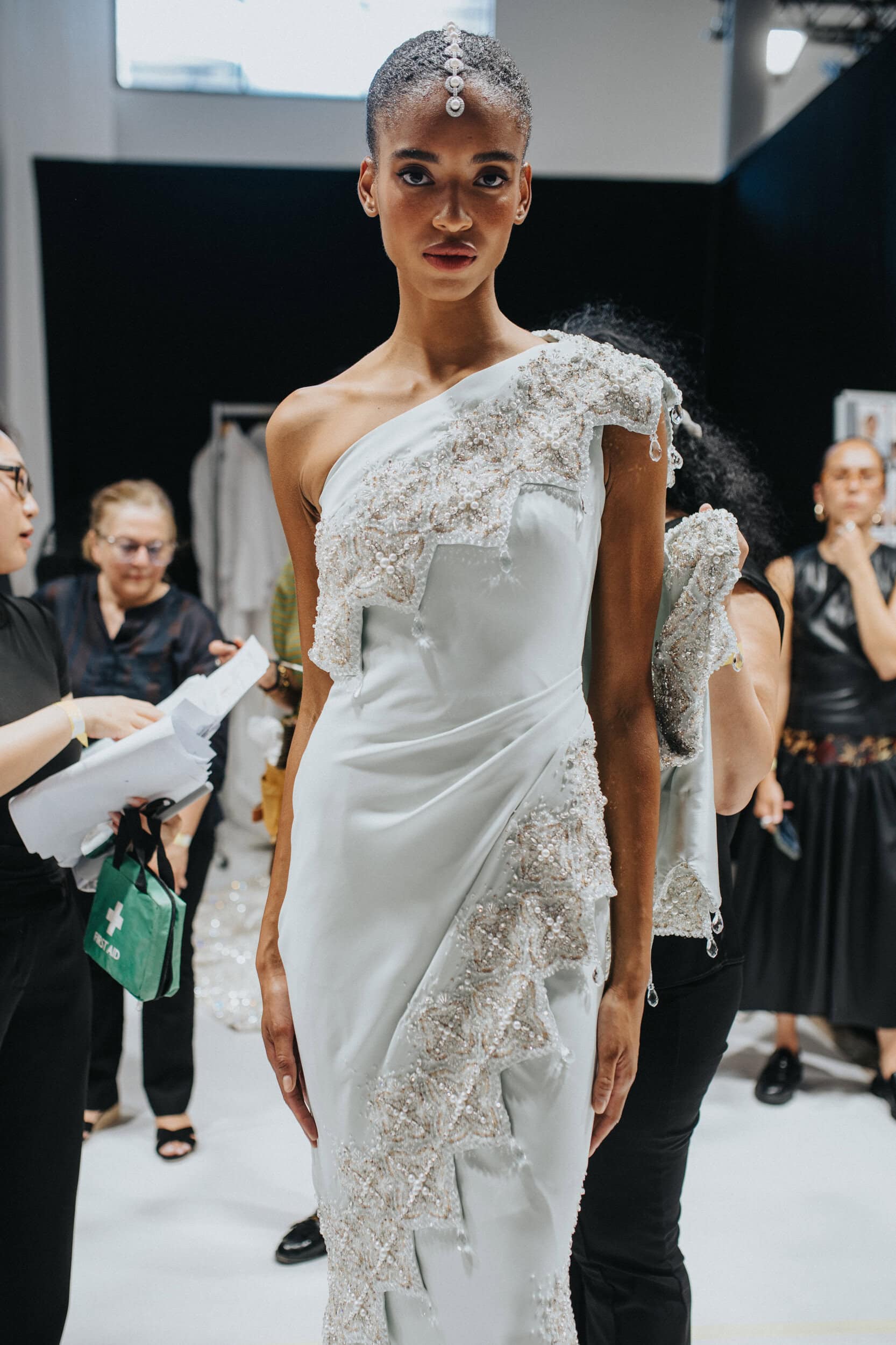 Tamara Ralph Fall 2026 Couture Fashion Show Backstage