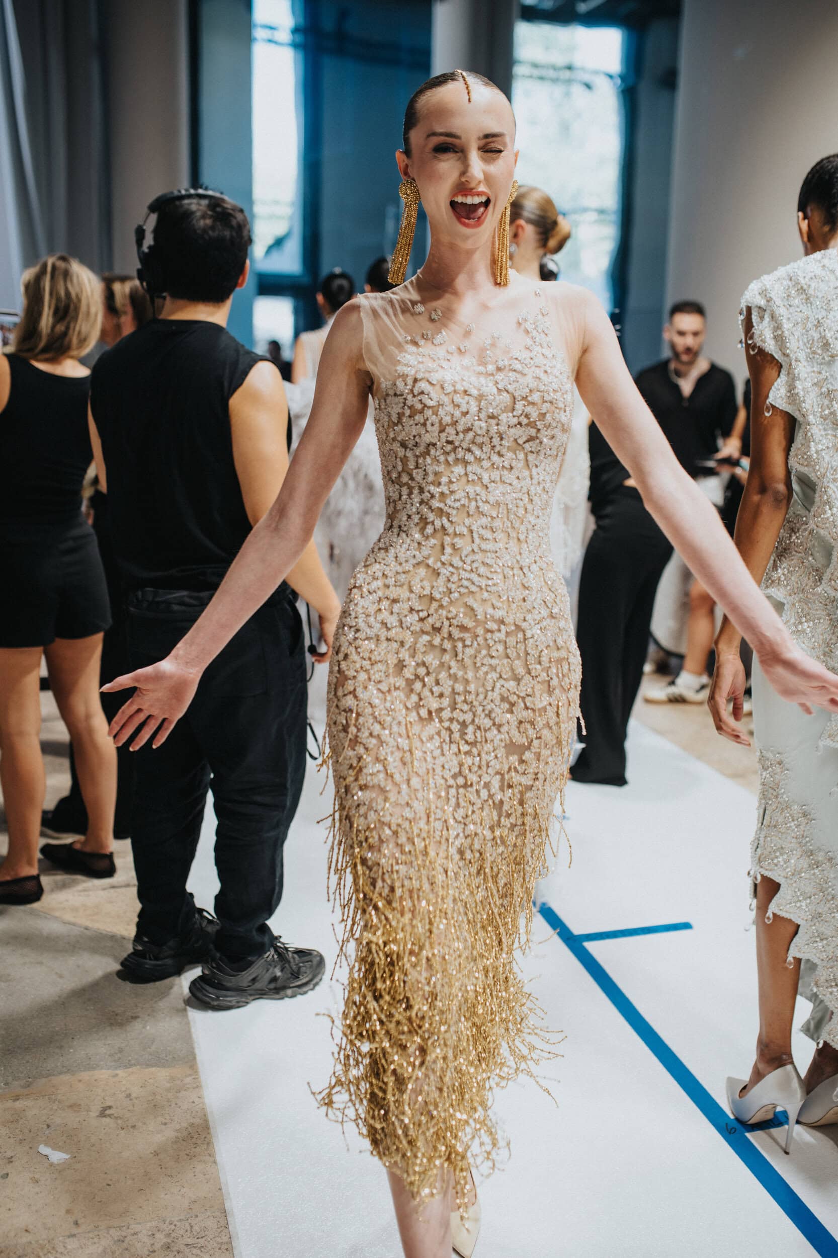 Tamara Ralph Fall 2026 Couture Fashion Show Backstage