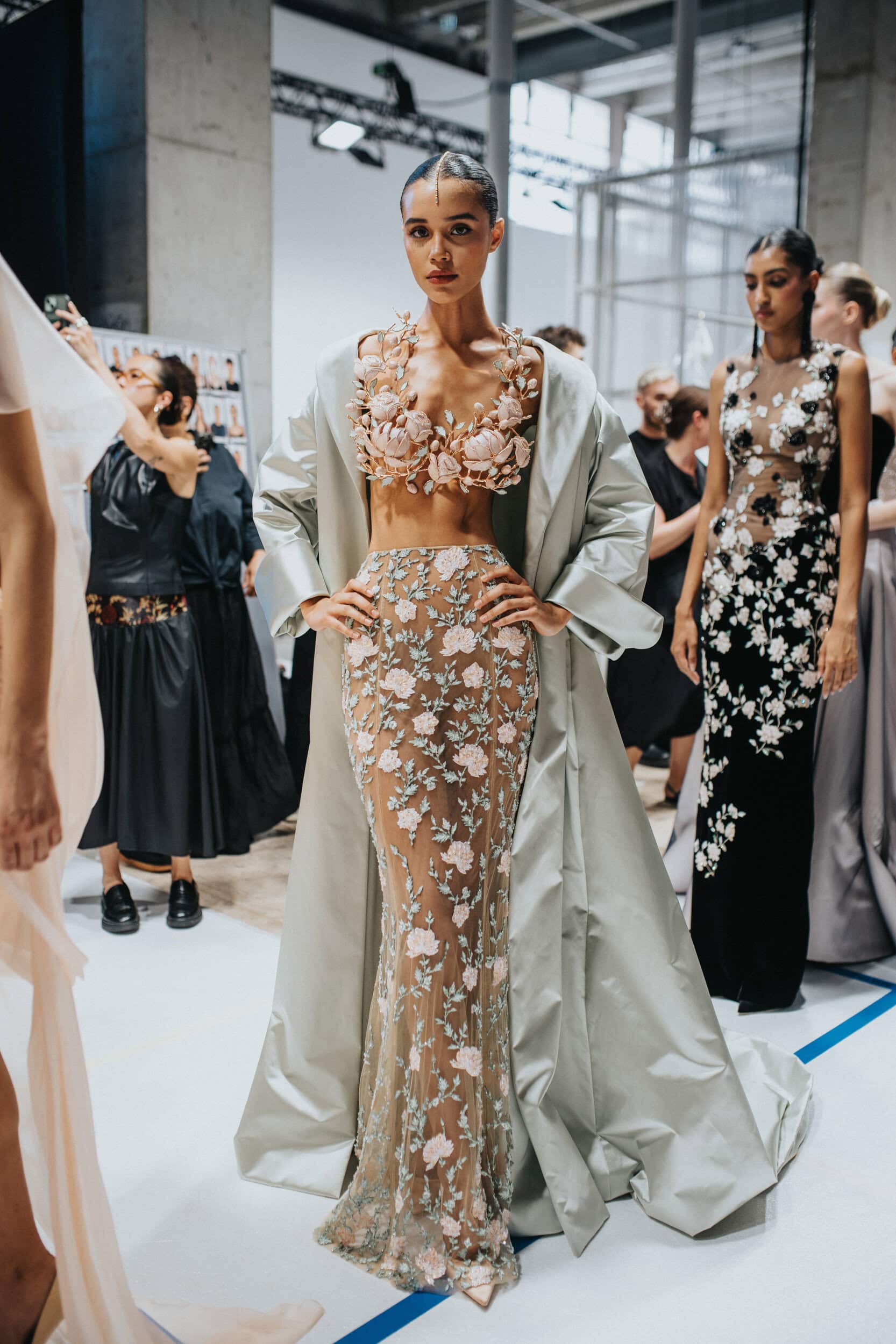 Tamara Ralph Fall 2026 Couture Fashion Show Backstage