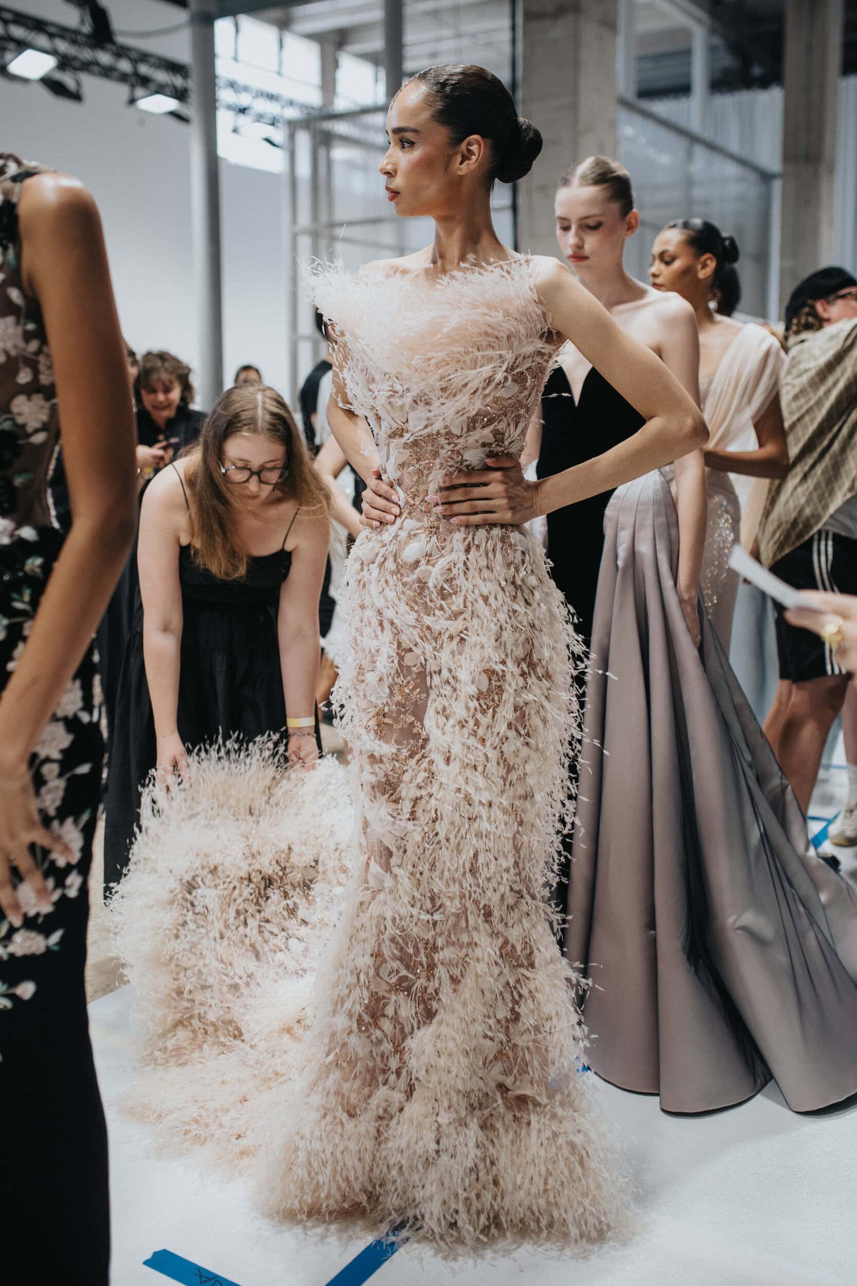 Tamara Ralph Fall 2026 Couture Fashion Show Backstage