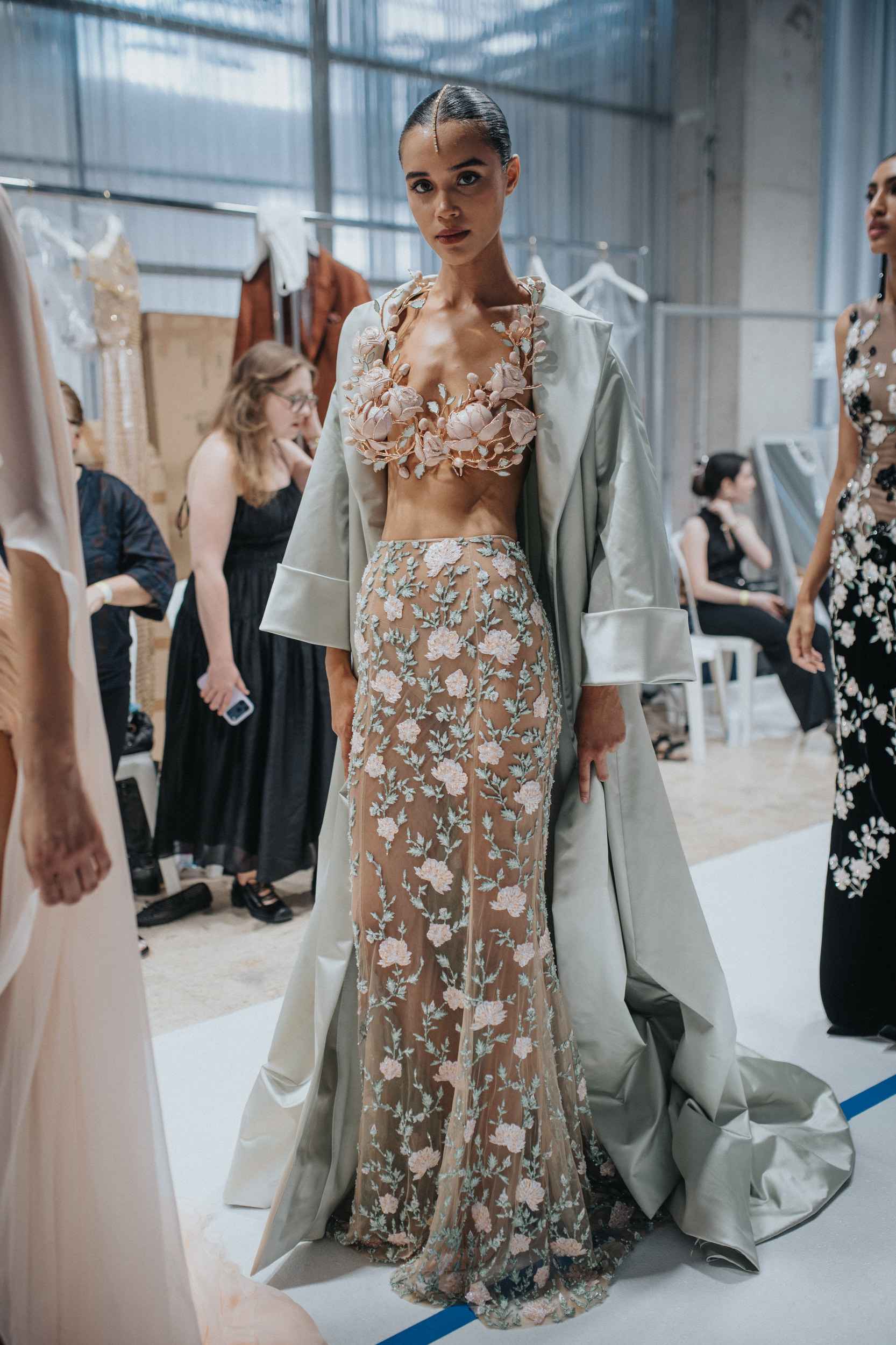 Tamara Ralph Fall 2026 Couture Fashion Show Backstage