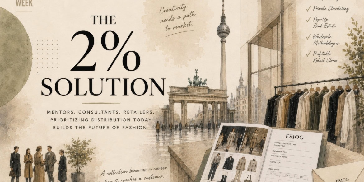 The 2% Solution | Why Fashion Must Put Sales Before Everything Else