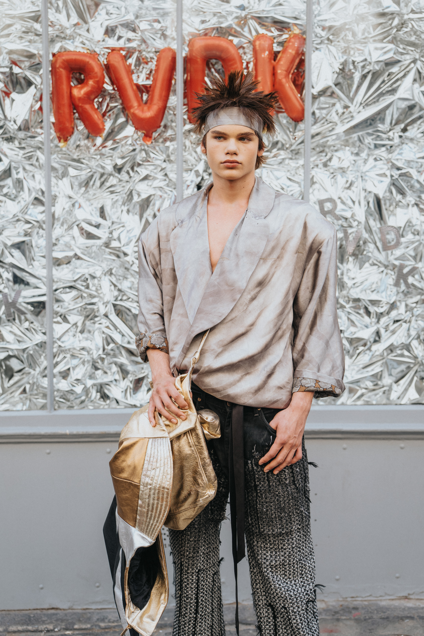 Rvdk Ronald Van Der Kemp Fall 2026 Couture Fashion Show Backstage
