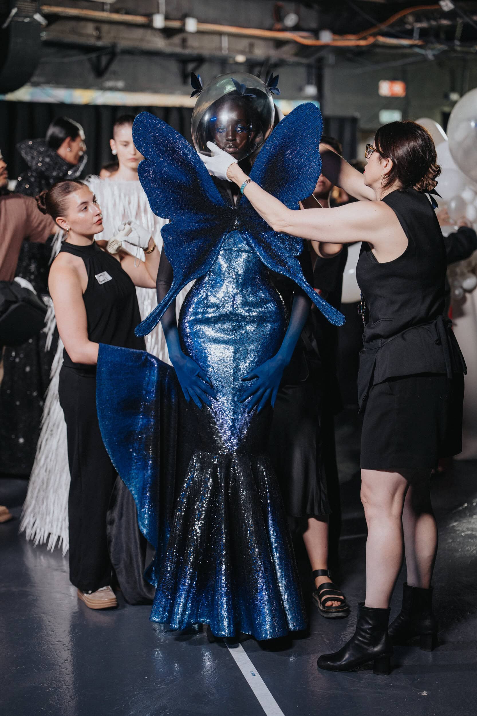 Robert Wun Fall 2026 Couture Fashion Show Backstage