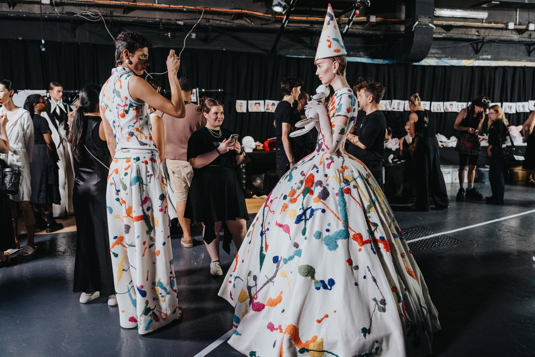 Robert Wun Fall 2026 Couture Fashion Show Backstage