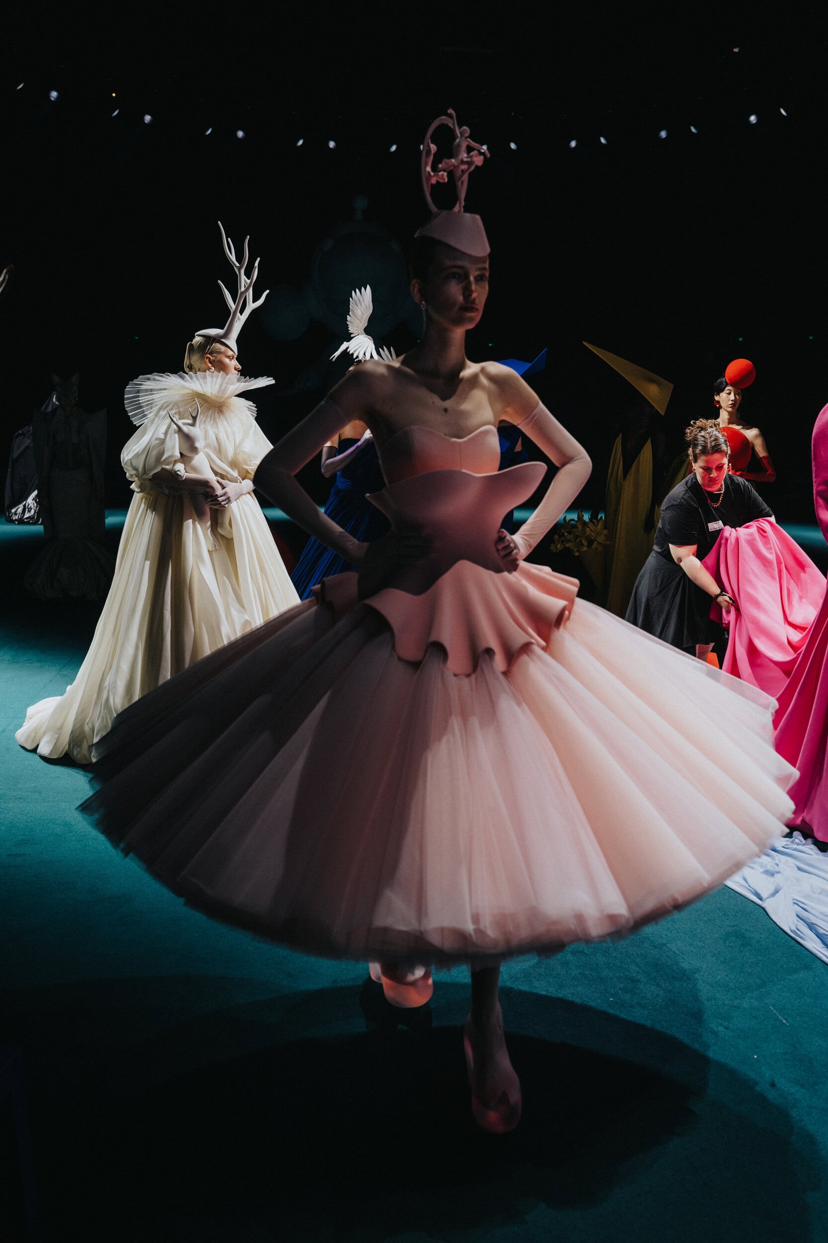 Robert Wun Fall 2026 Couture Fashion Show Backstage