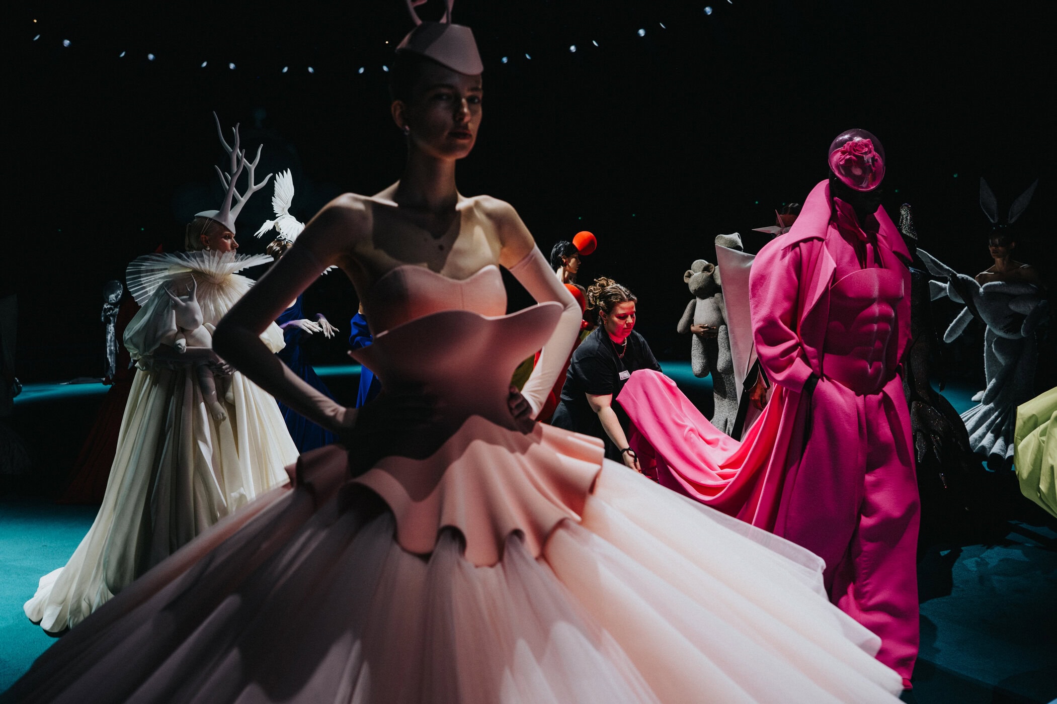 Robert Wun Fall 2026 Couture Fashion Show Backstage