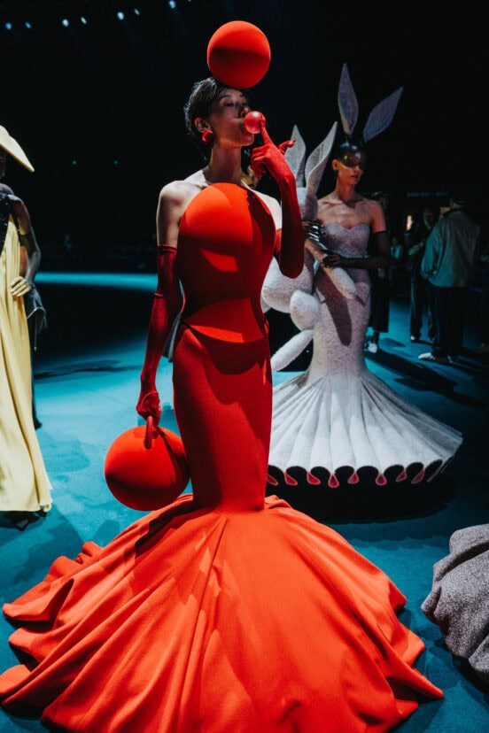 Robert Wun Fall 2026 Couture Fashion Show Backstage
