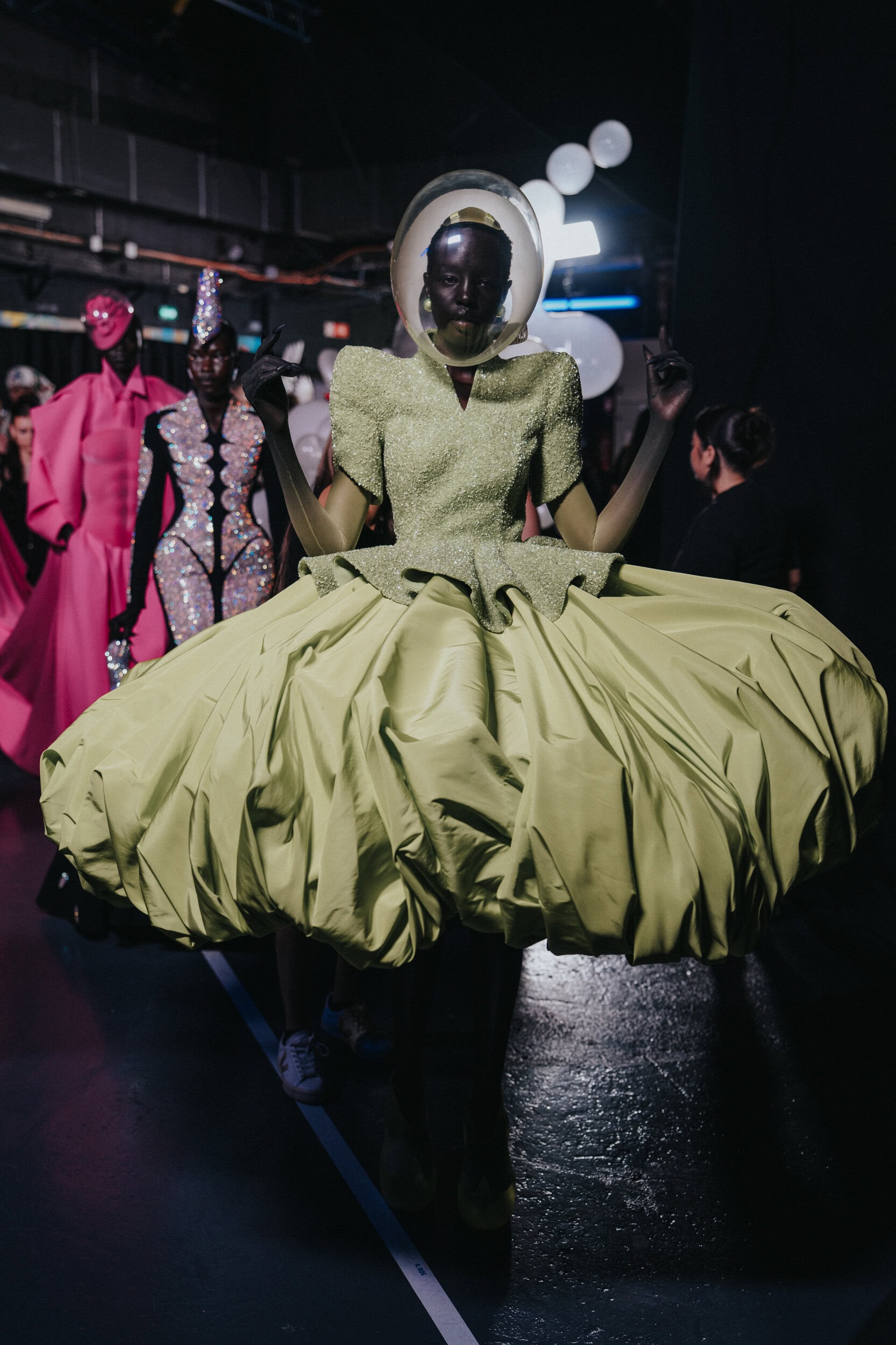 Robert Wun Fall 2026 Couture Fashion Show Backstage