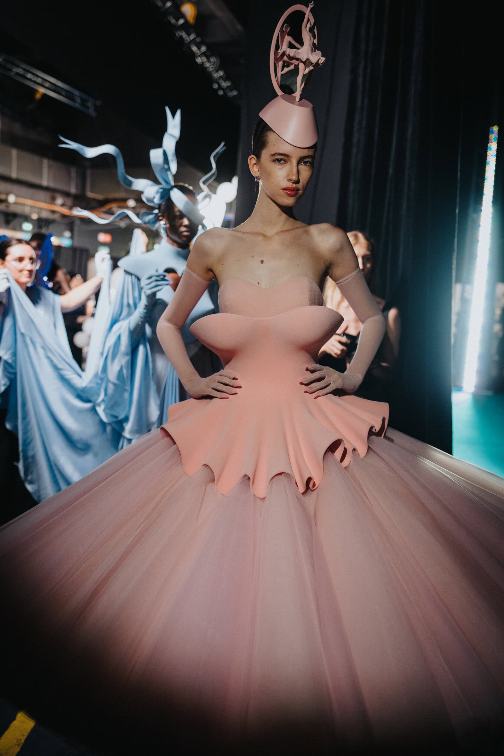Robert Wun Fall 2026 Couture Fashion Show Backstage