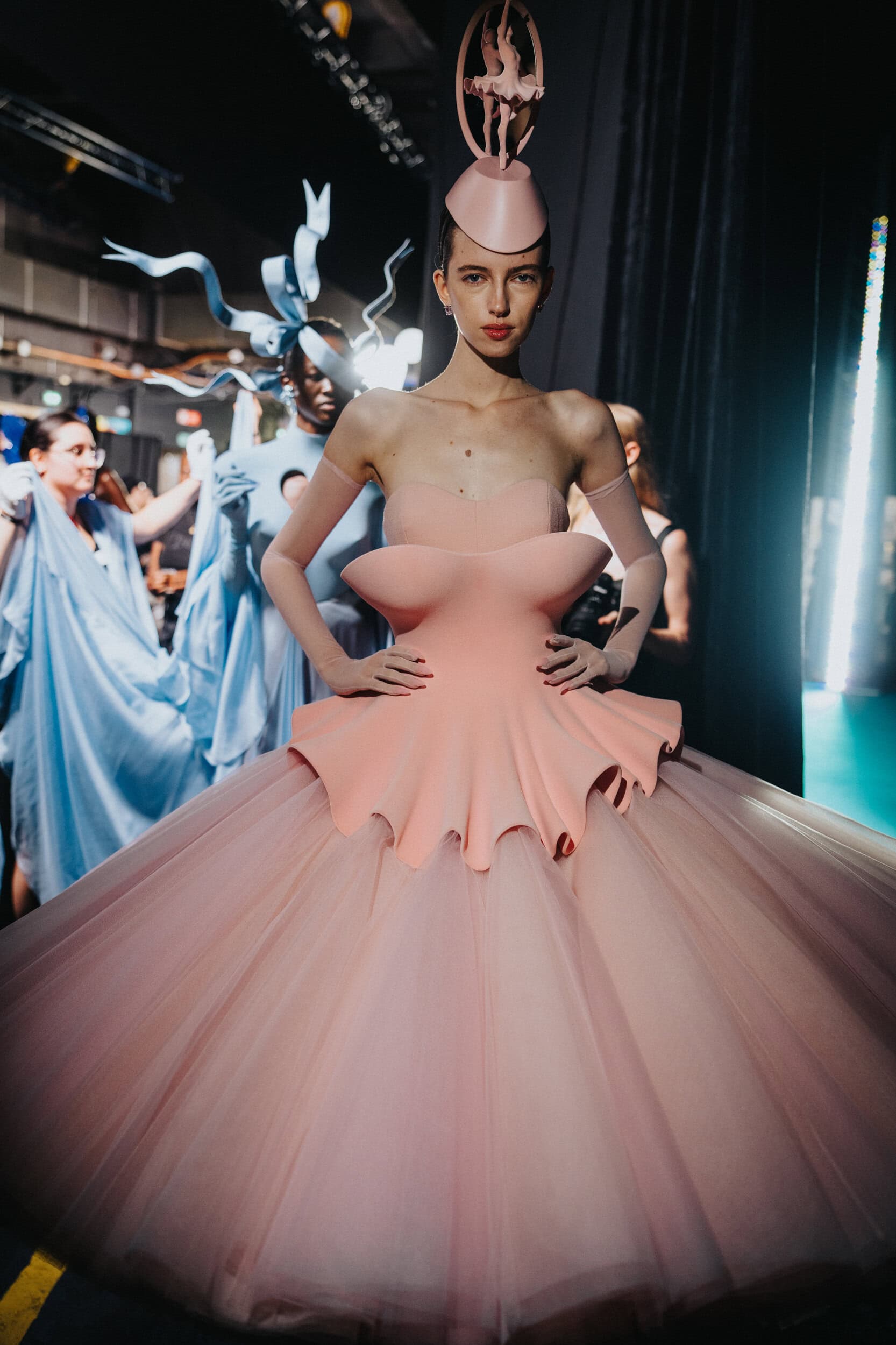 Robert Wun Fall 2026 Couture Fashion Show Backstage