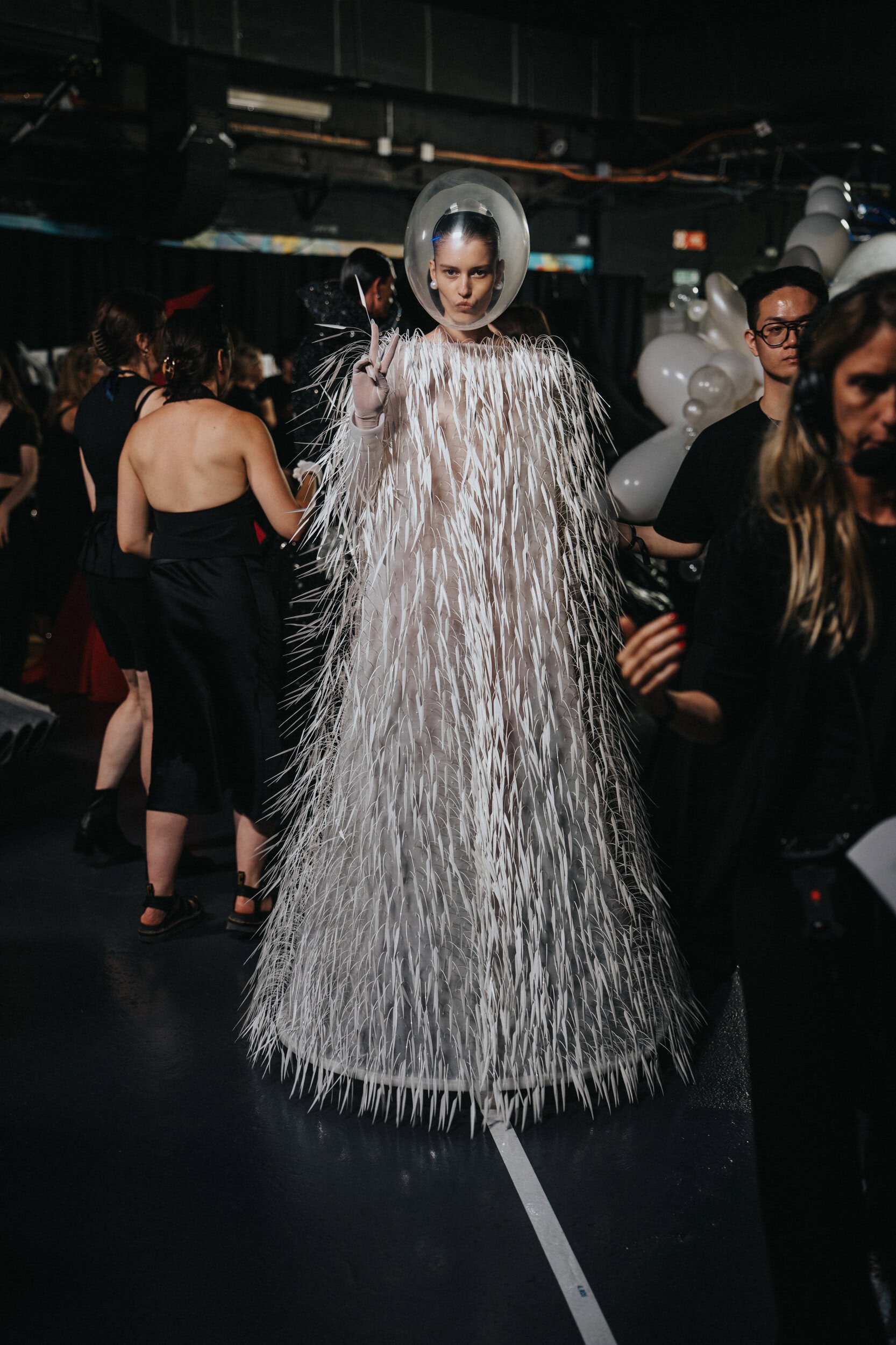 Robert Wun Fall 2026 Couture Fashion Show Backstage