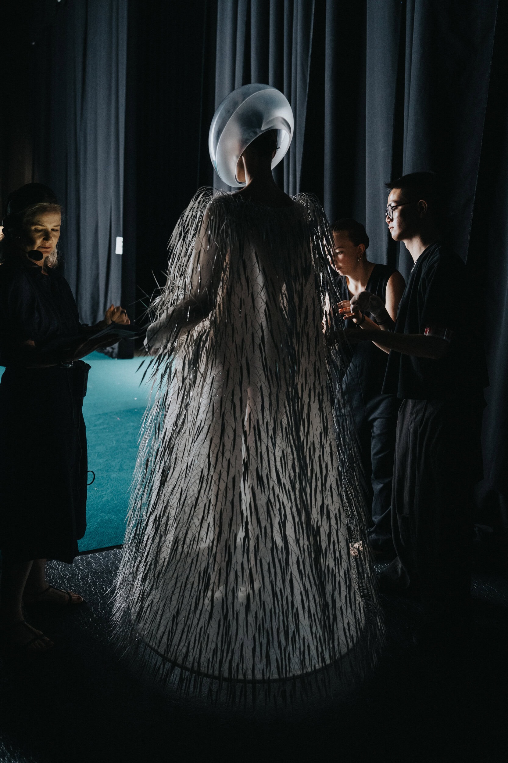 Robert Wun Fall 2026 Couture Fashion Show Backstage