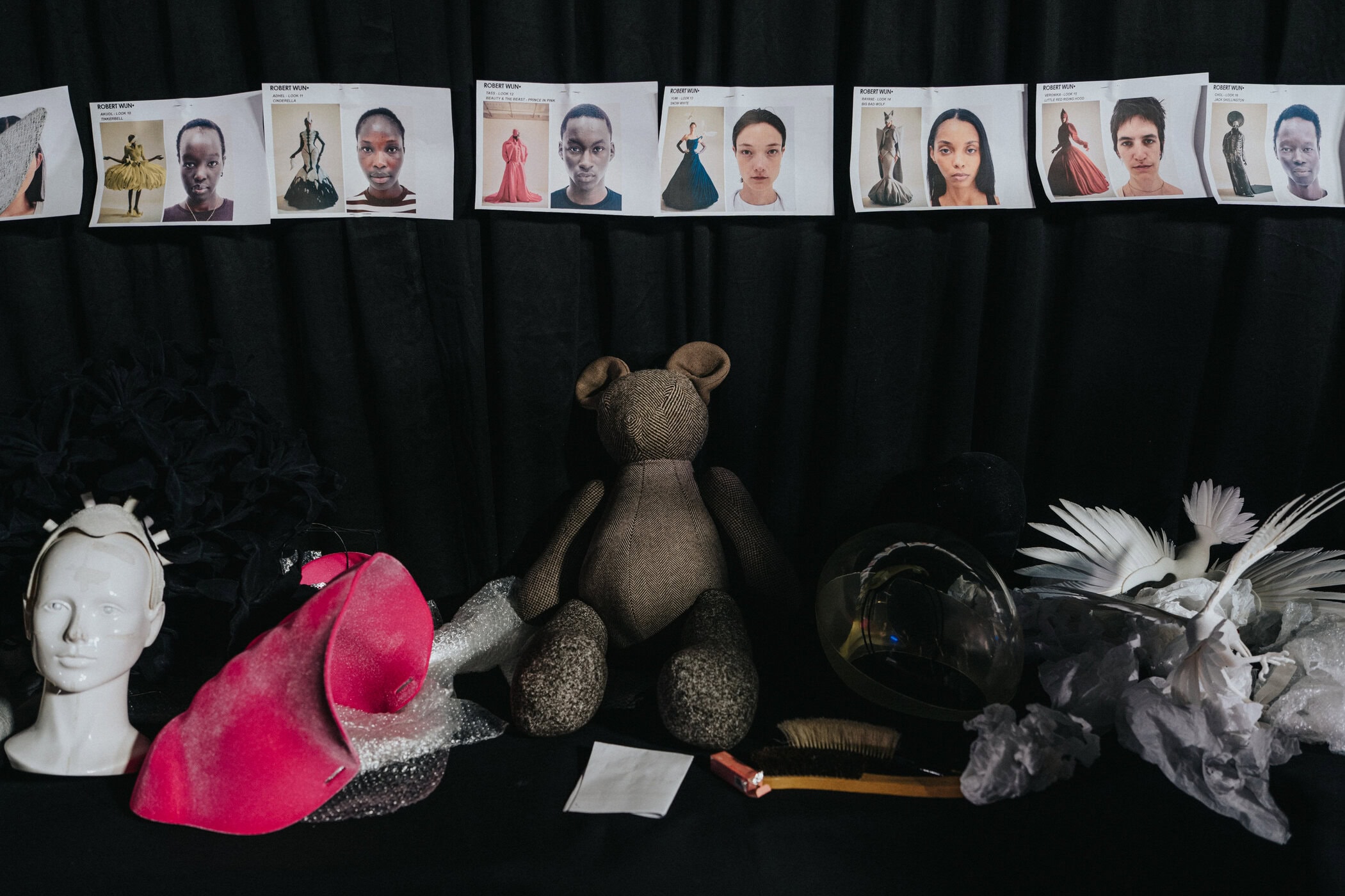 Robert Wun Fall 2026 Couture Fashion Show Backstage
