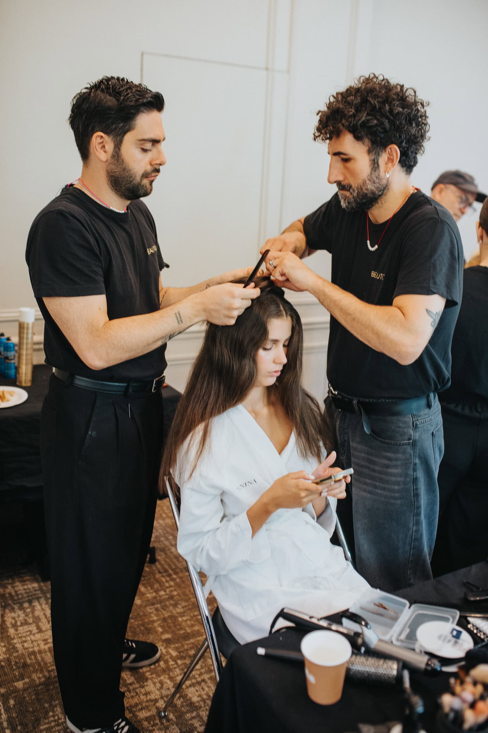 Yanina Couture Fall 2026 Couture Fashion Show Backstage
