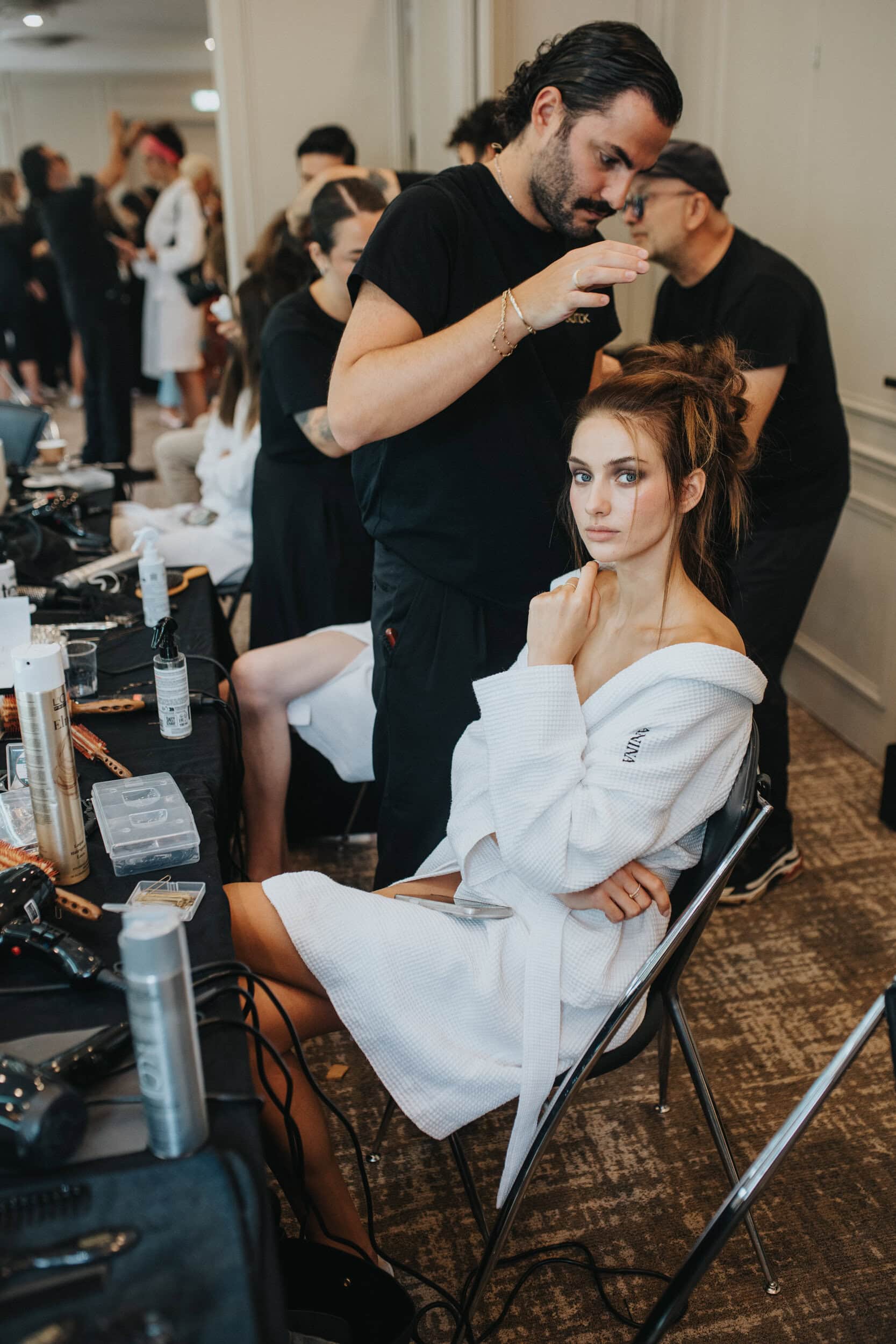 Yanina Couture Fall 2026 Couture Fashion Show Backstage