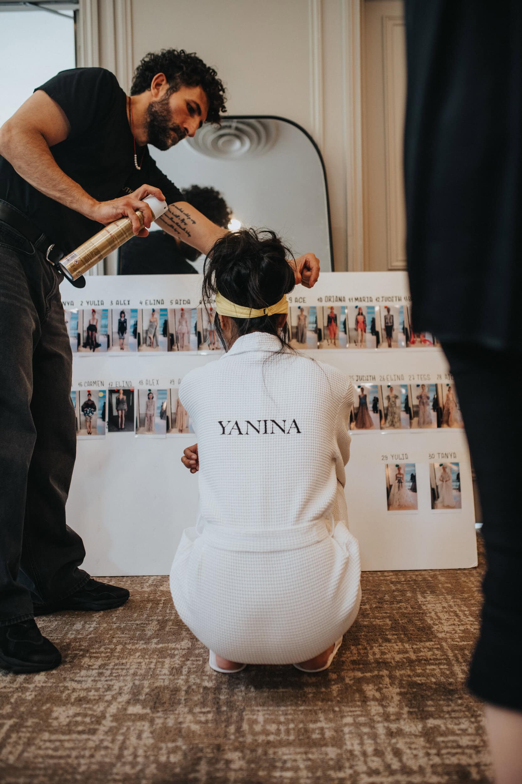 Yanina Couture Fall 2026 Couture Fashion Show Backstage