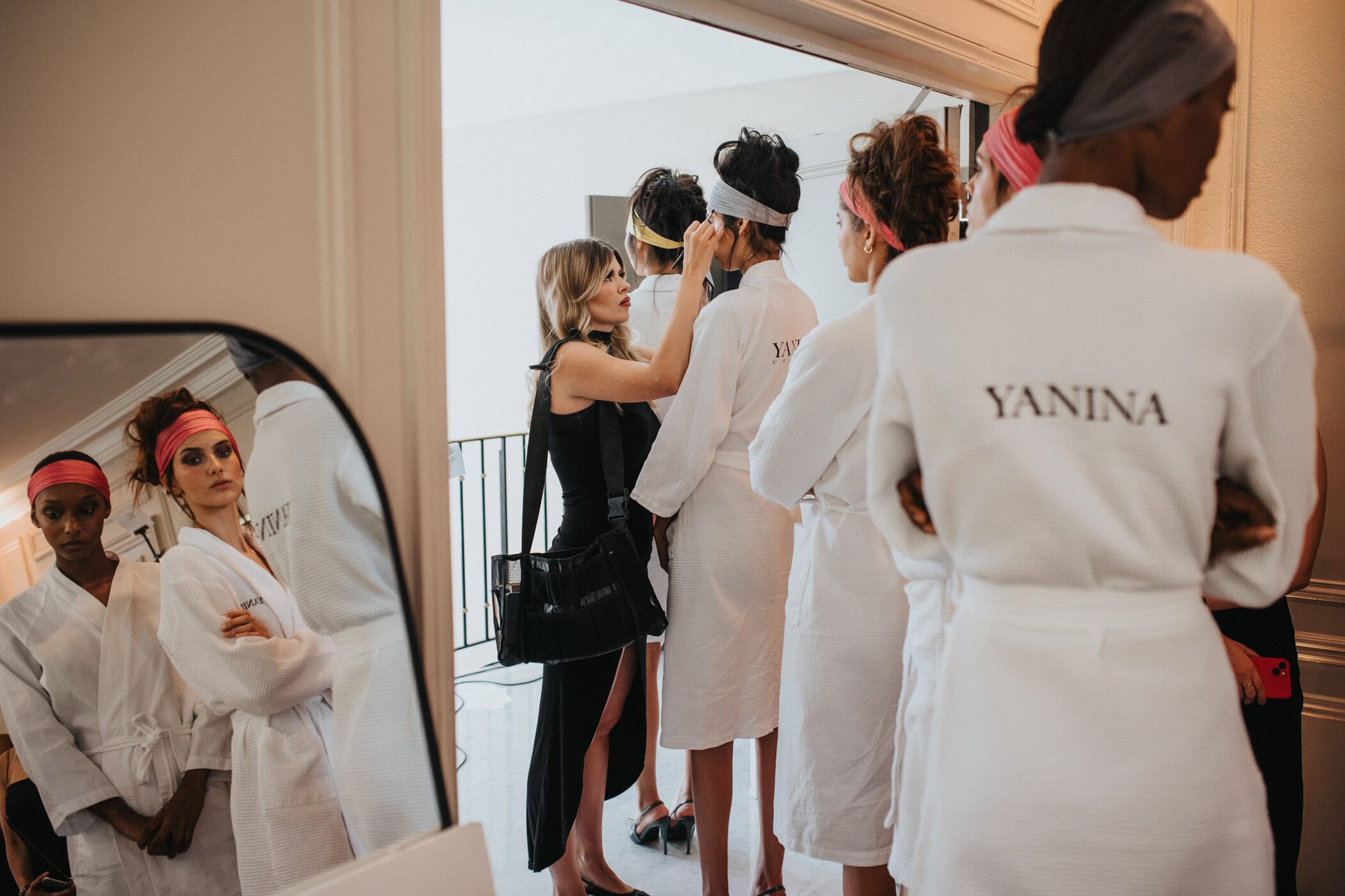 Yanina Couture Fall 2026 Couture Fashion Show Backstage