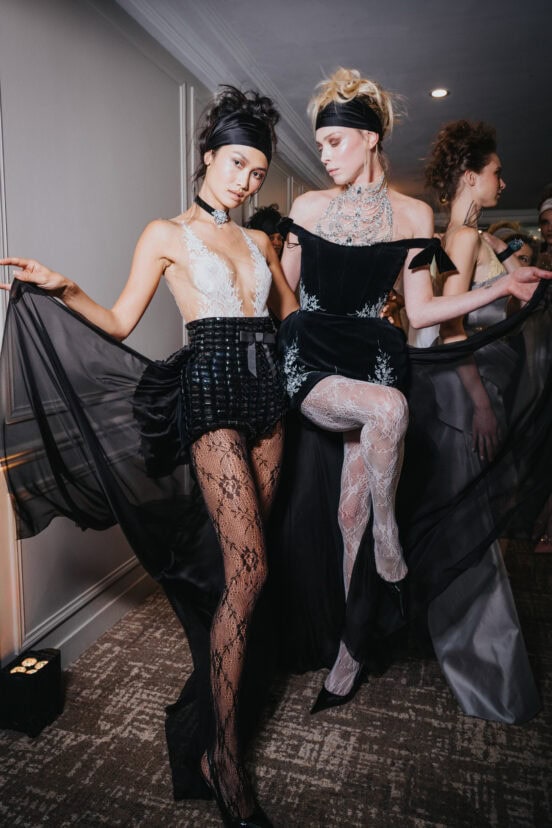 Yanina Couture Fall 2026 Couture Fashion Show Backstage