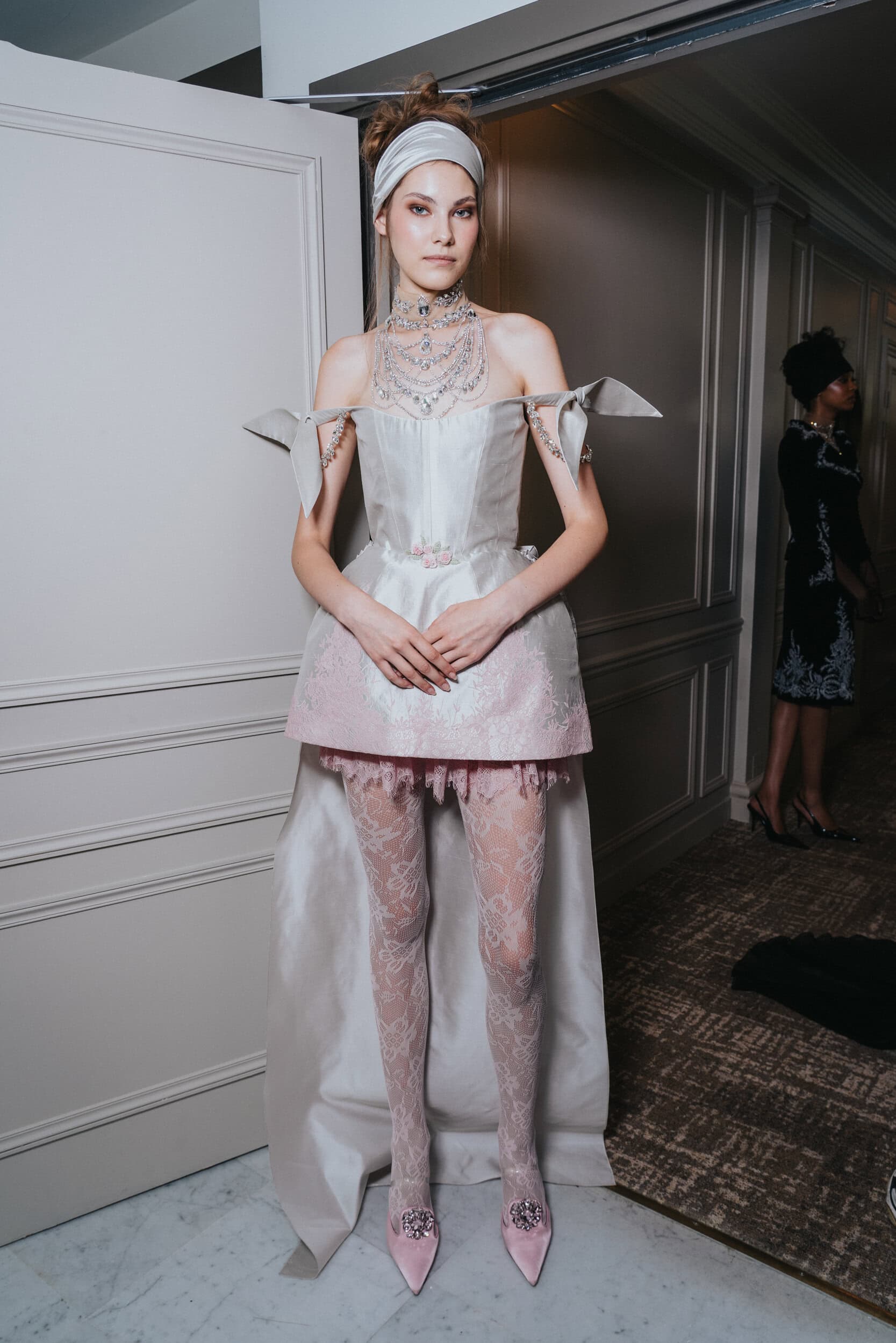 Yanina Couture Fall 2026 Couture Fashion Show Backstage