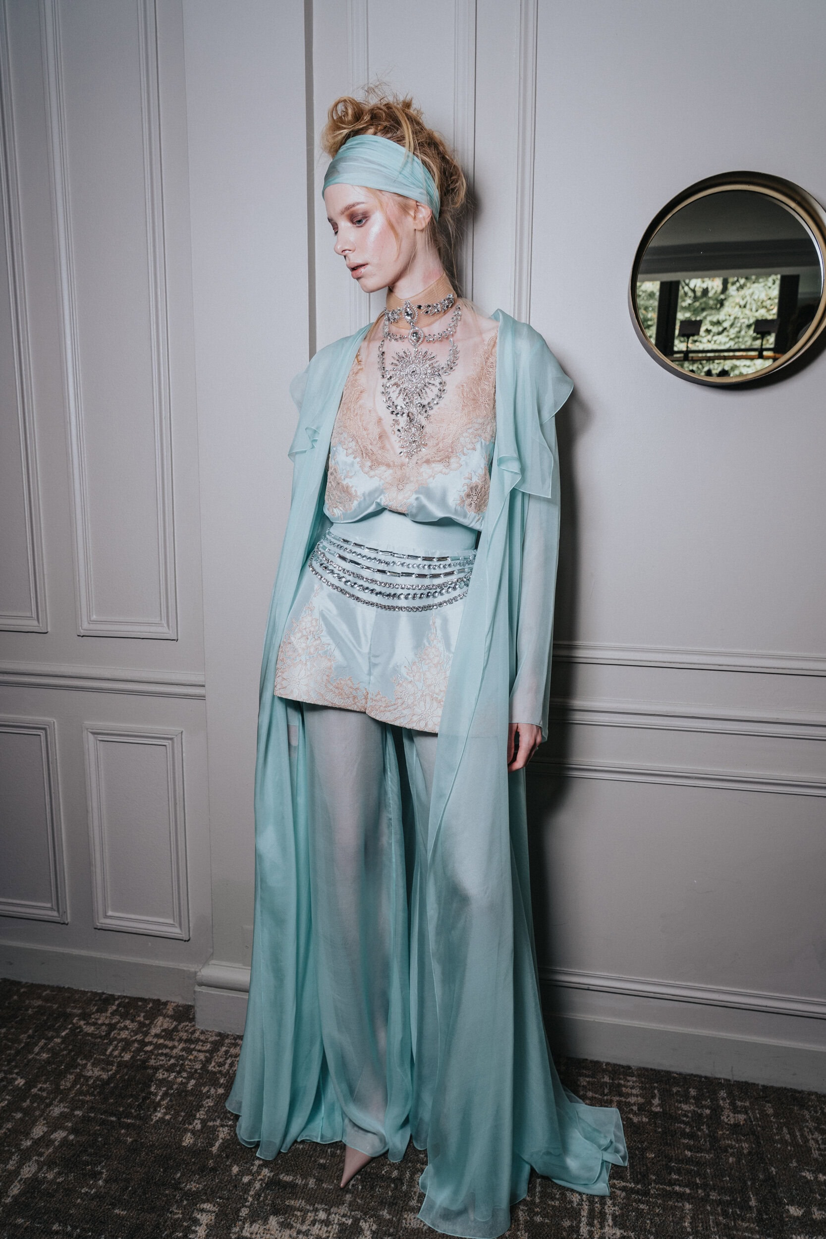 Yanina Couture Fall 2026 Couture Fashion Show Backstage