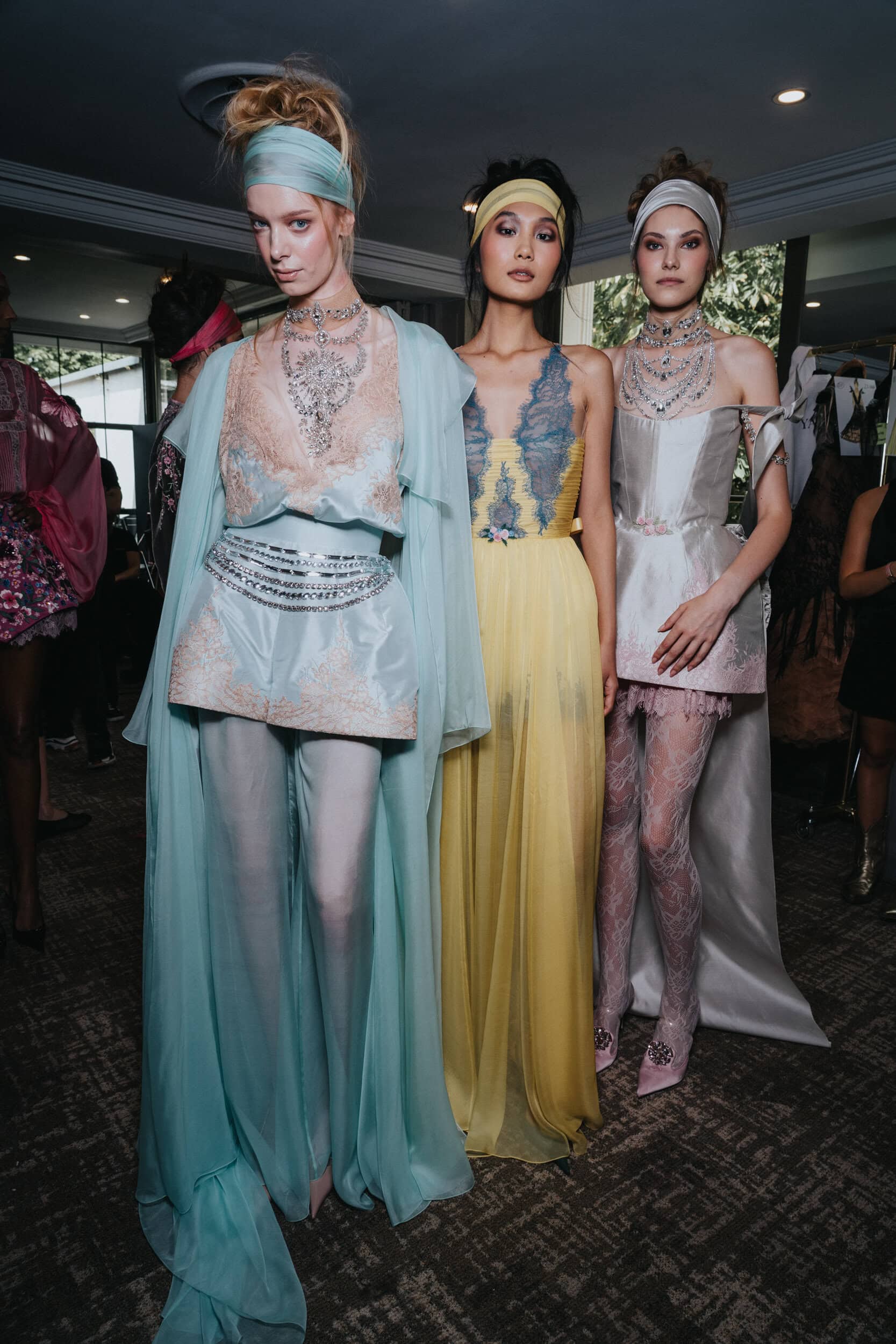 Yanina Couture Fall 2026 Couture Fashion Show Backstage