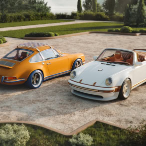 Louis Vuitton and Singer Reimagine Two Porsche 911s