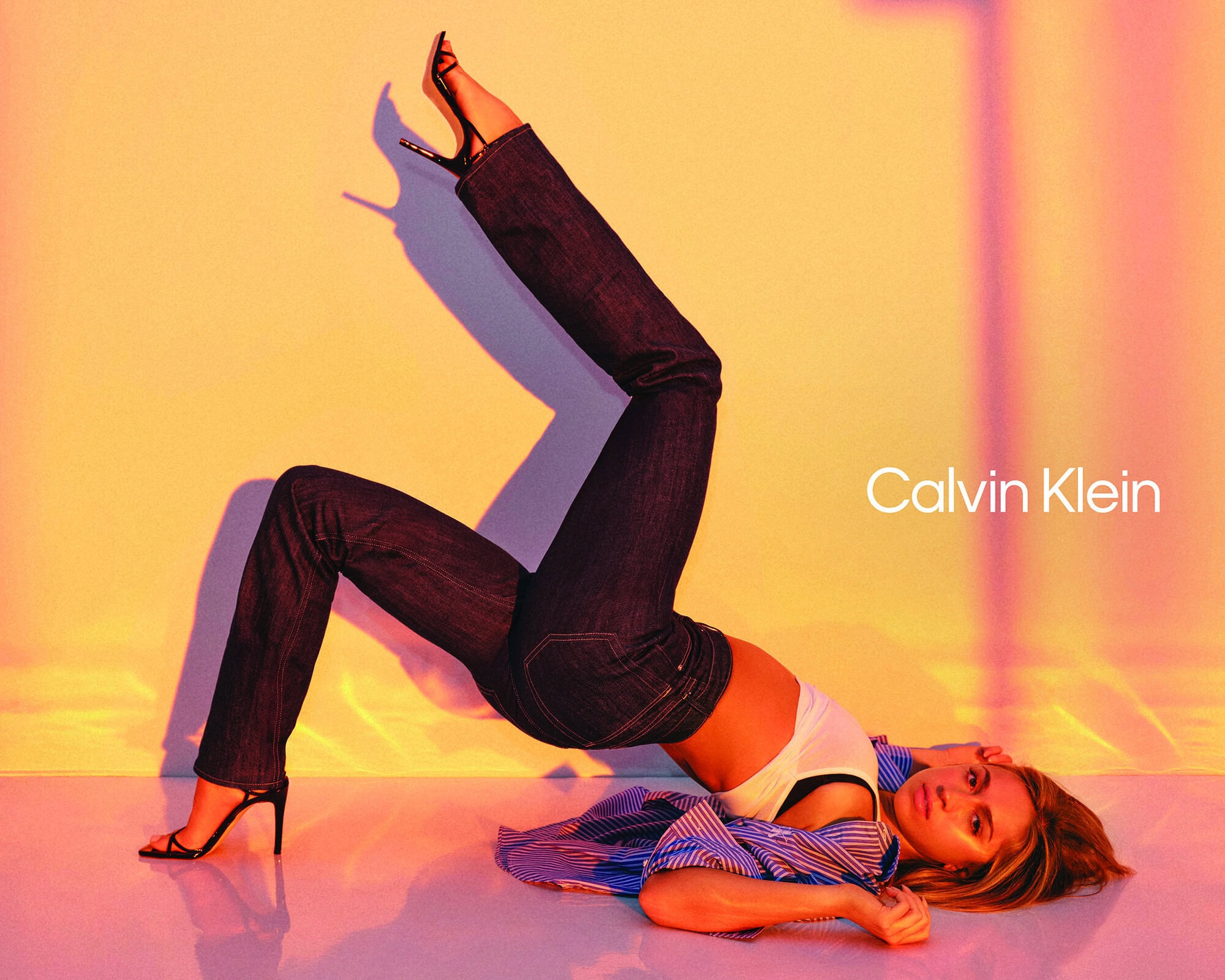 Calvin Klein "Feel the Fit" Denim Fall 2026 Ad Campaign
