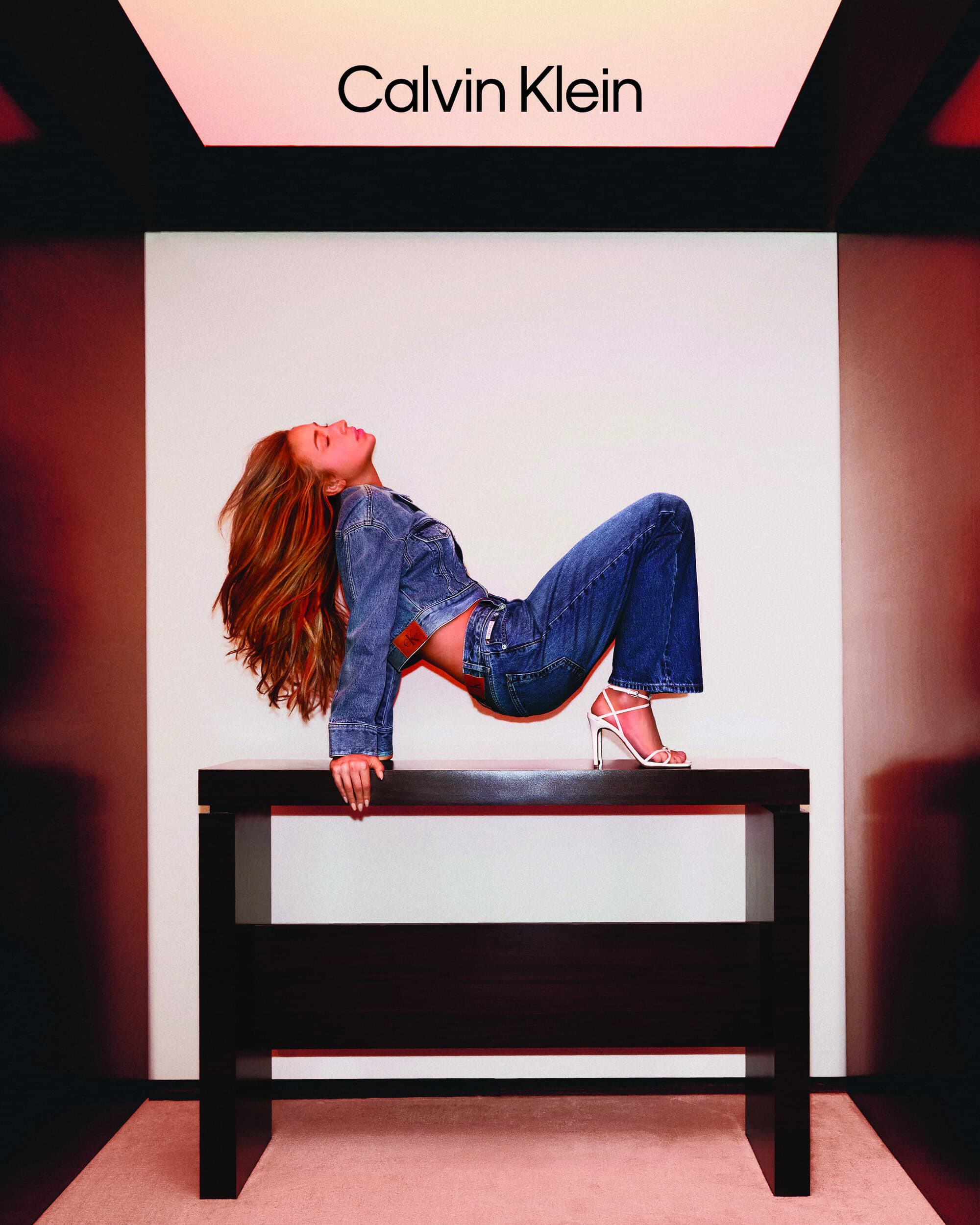 Calvin Klein "Feel the Fit" Denim Fall 2026 Ad Campaign