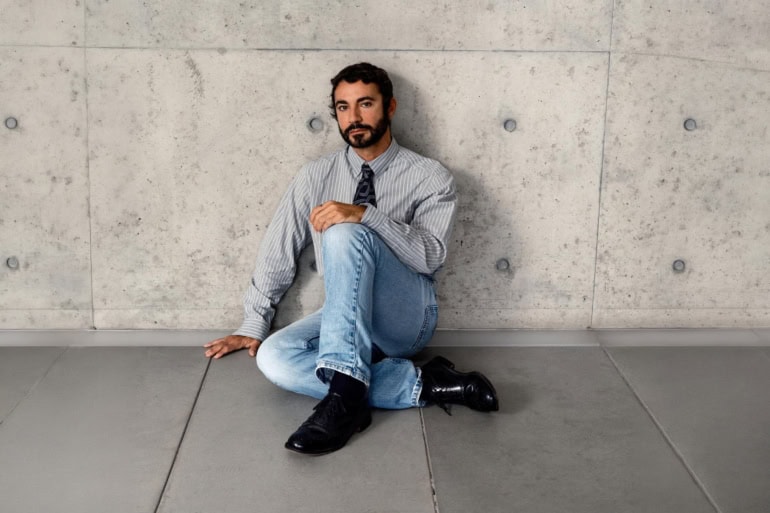 Dario Vitale portrait giorgio armani